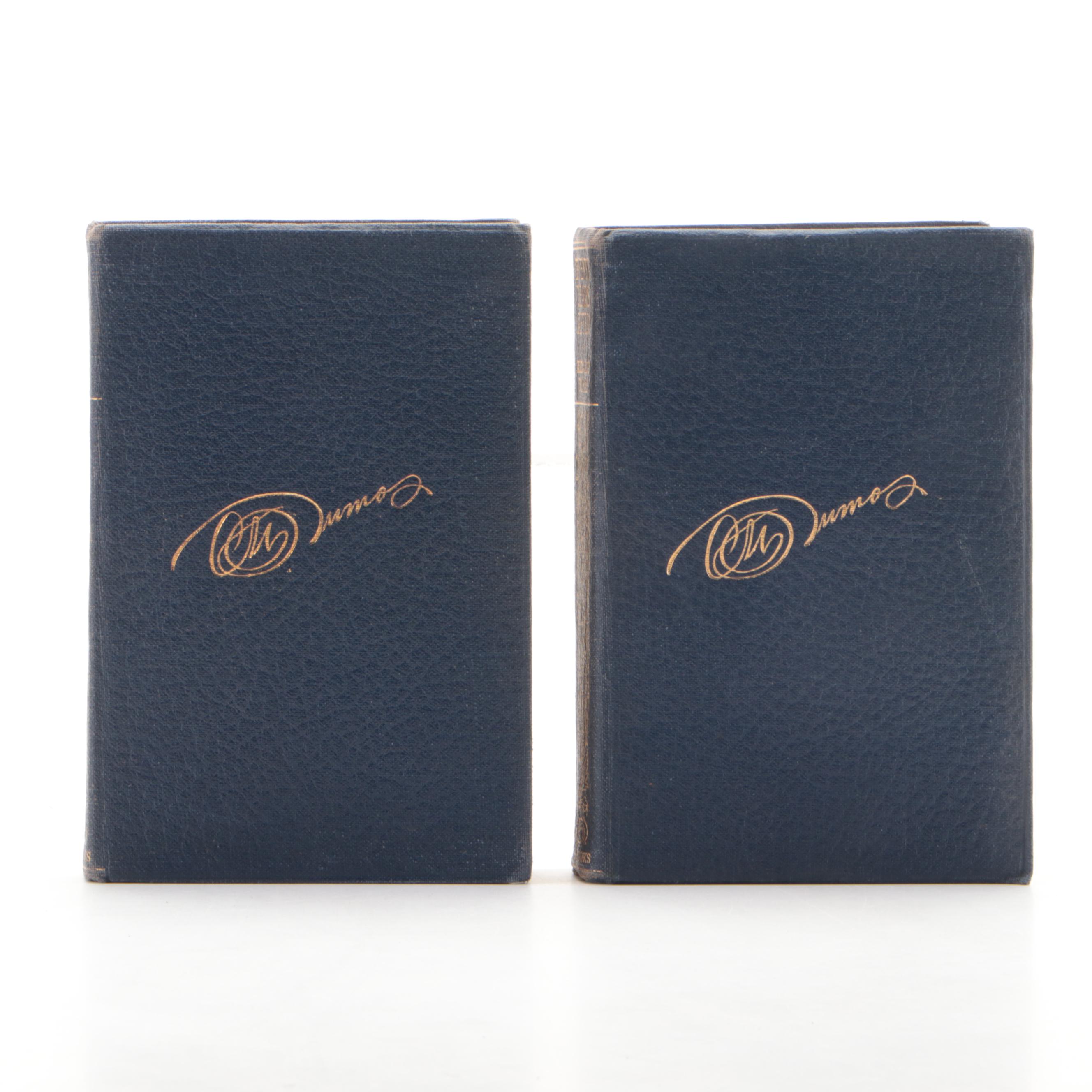 Alexandre Dumas Partial Book Set Including "Twenty Years After"