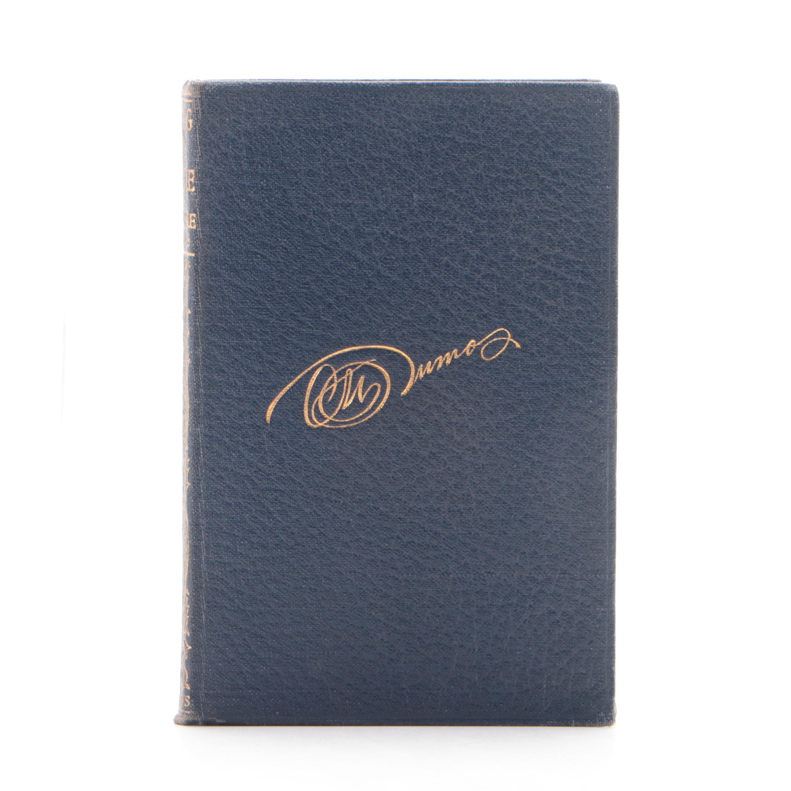 Alexandre Dumas Partial Book Set Including "Twenty Years After"