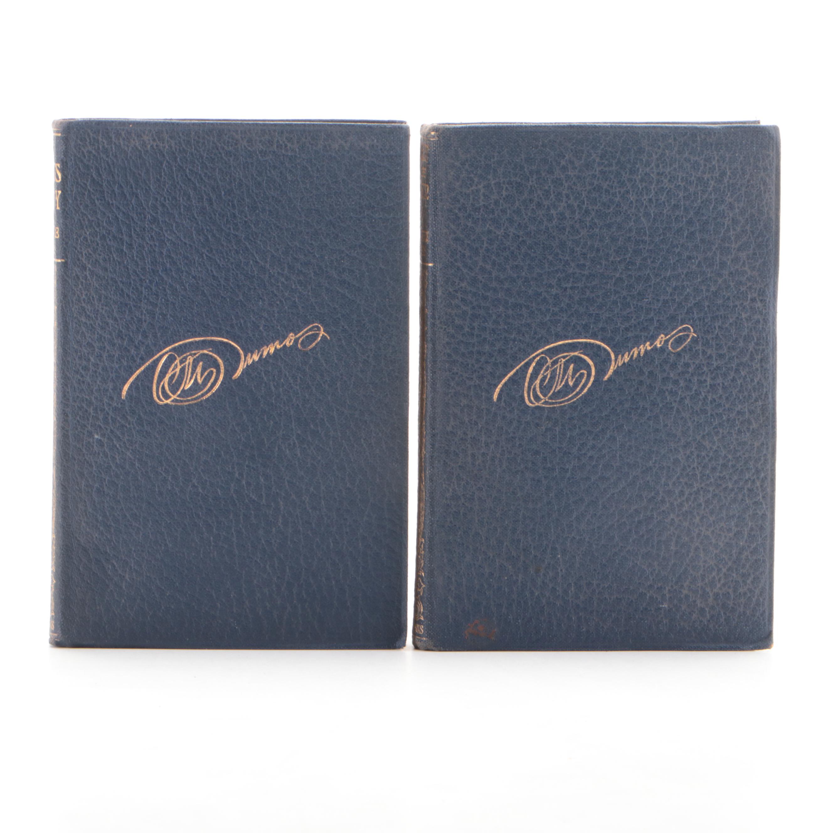 Alexandre Dumas Partial Book Set Including "Twenty Years After"