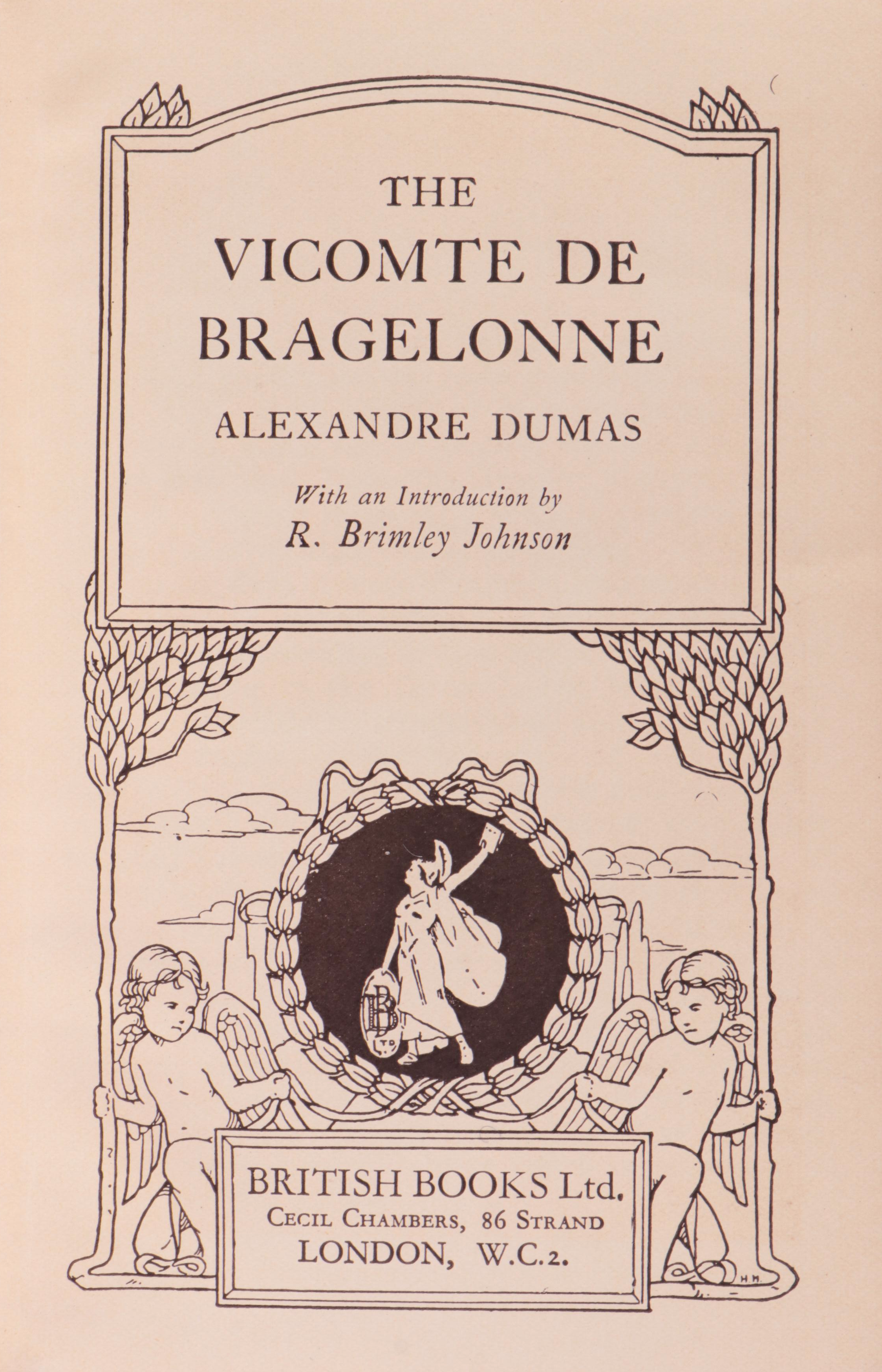 Alexandre Dumas Partial Book Set Including "Twenty Years After"