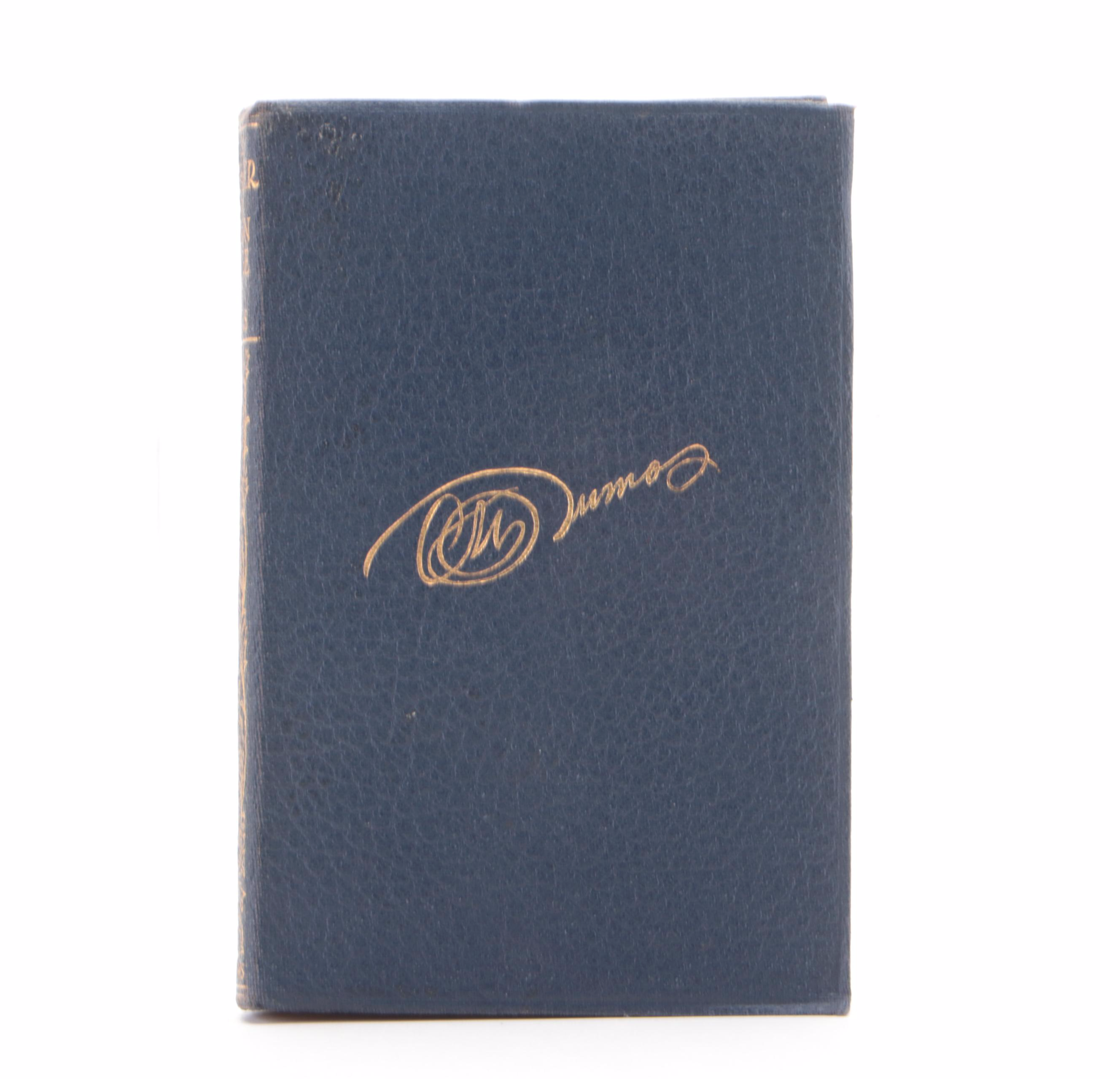 Alexandre Dumas Partial Book Set Including "Twenty Years After"