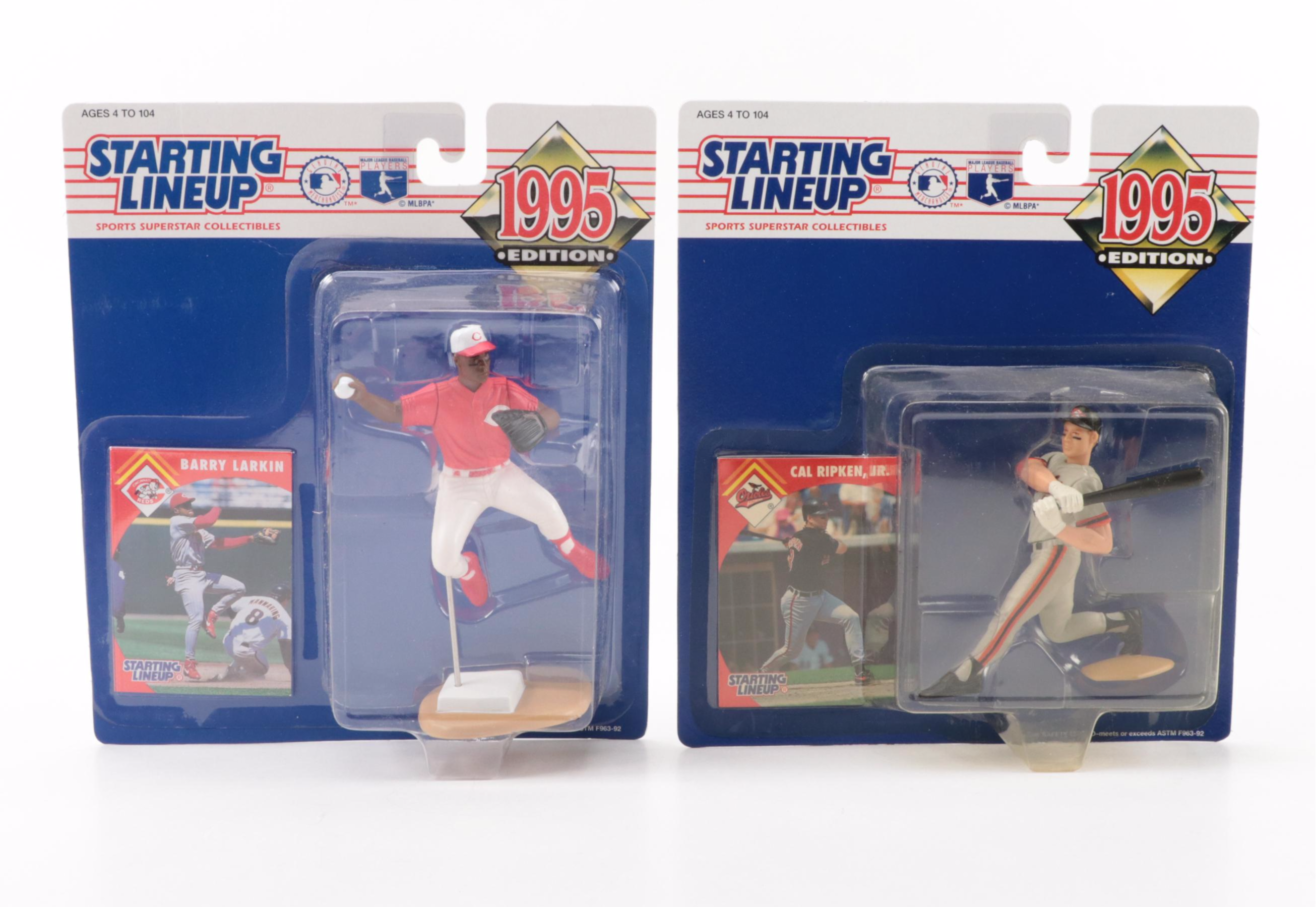Kenner Starting Lineup Jim Abbott, Mike Piazza and Other Baseball Figures