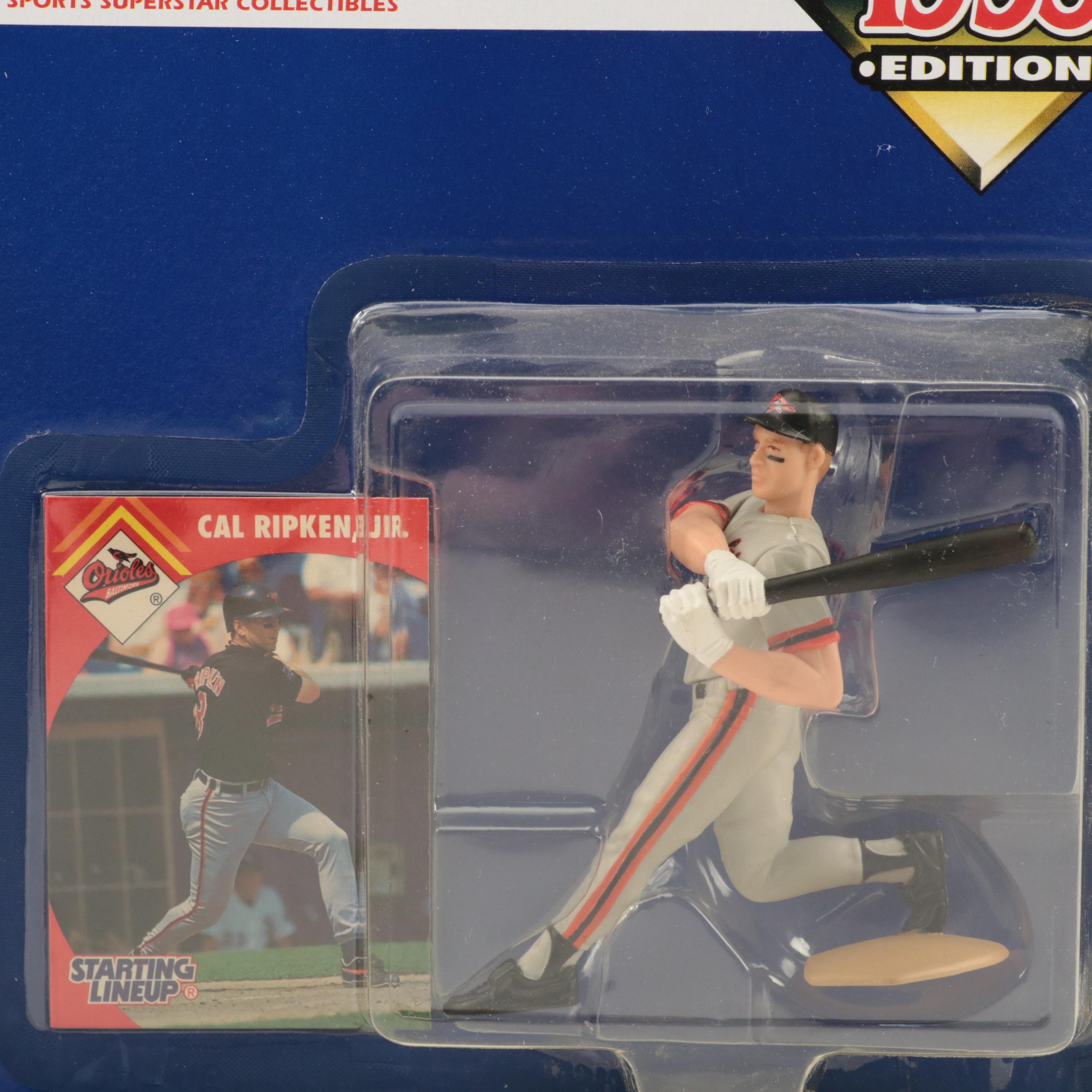 Kenner Starting Lineup Jim Abbott, Mike Piazza and Other Baseball Figures