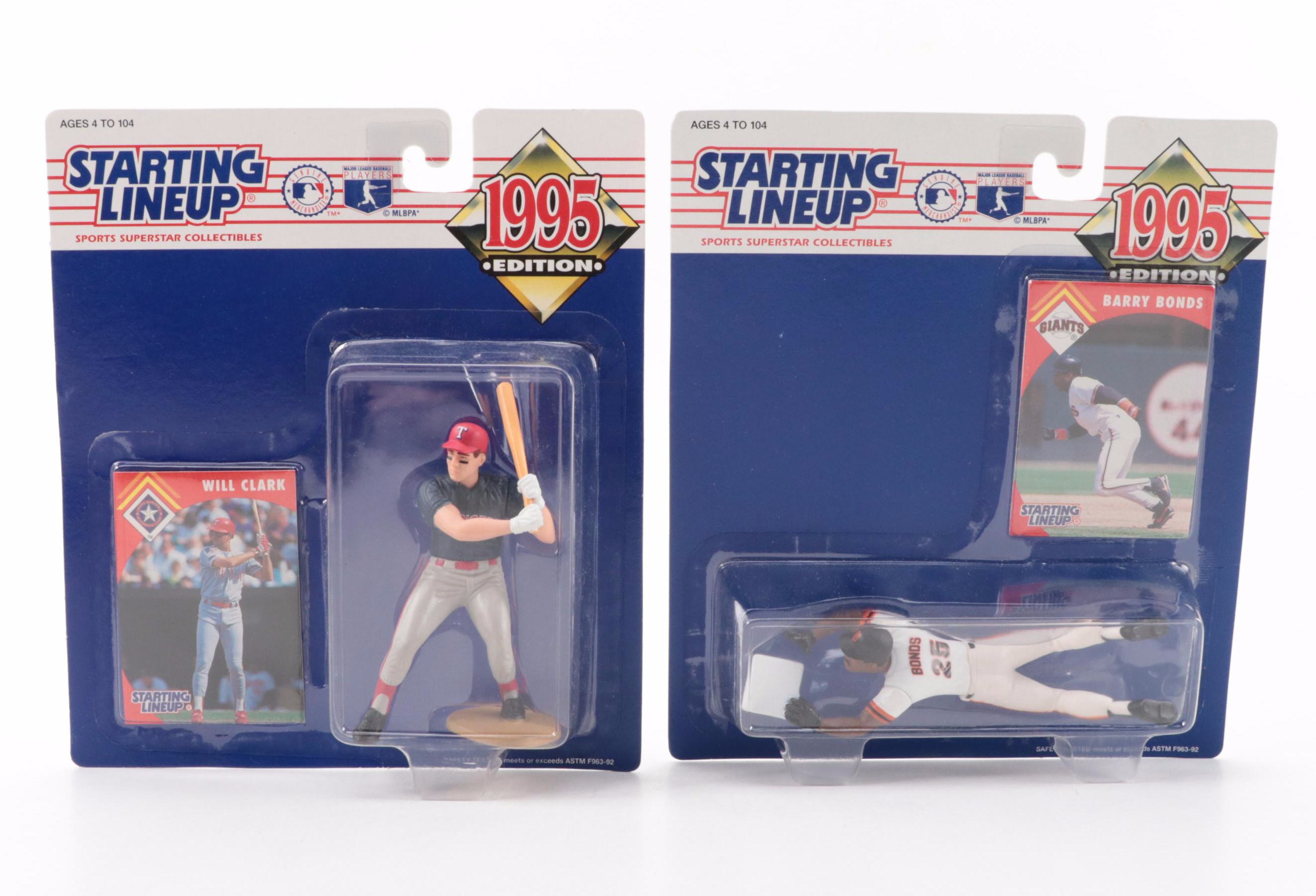 Kenner Starting Lineup Jim Abbott, Mike Piazza and Other Baseball Figures