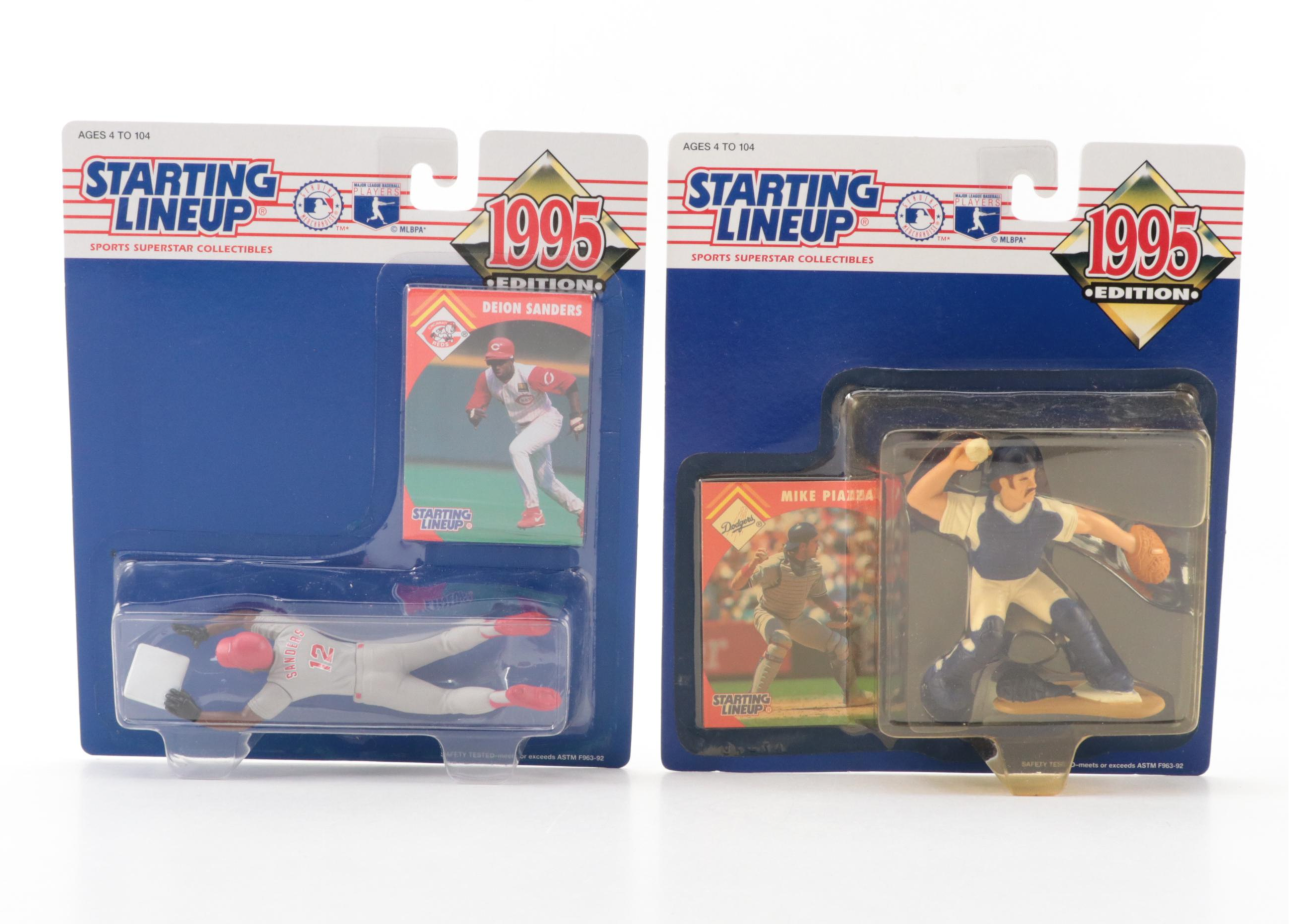 Kenner Starting Lineup Jim Abbott, Mike Piazza and Other Baseball Figures