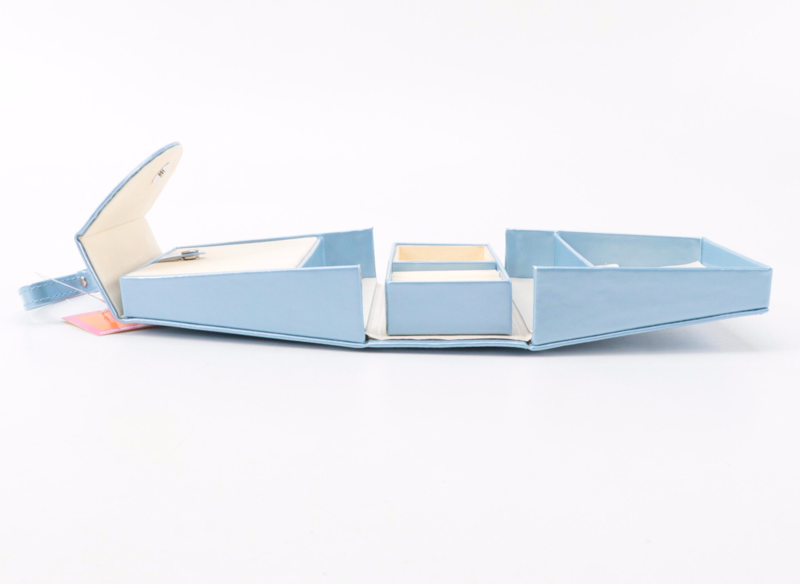 Alten International Vinyl Travel Jewelry Bag and Case