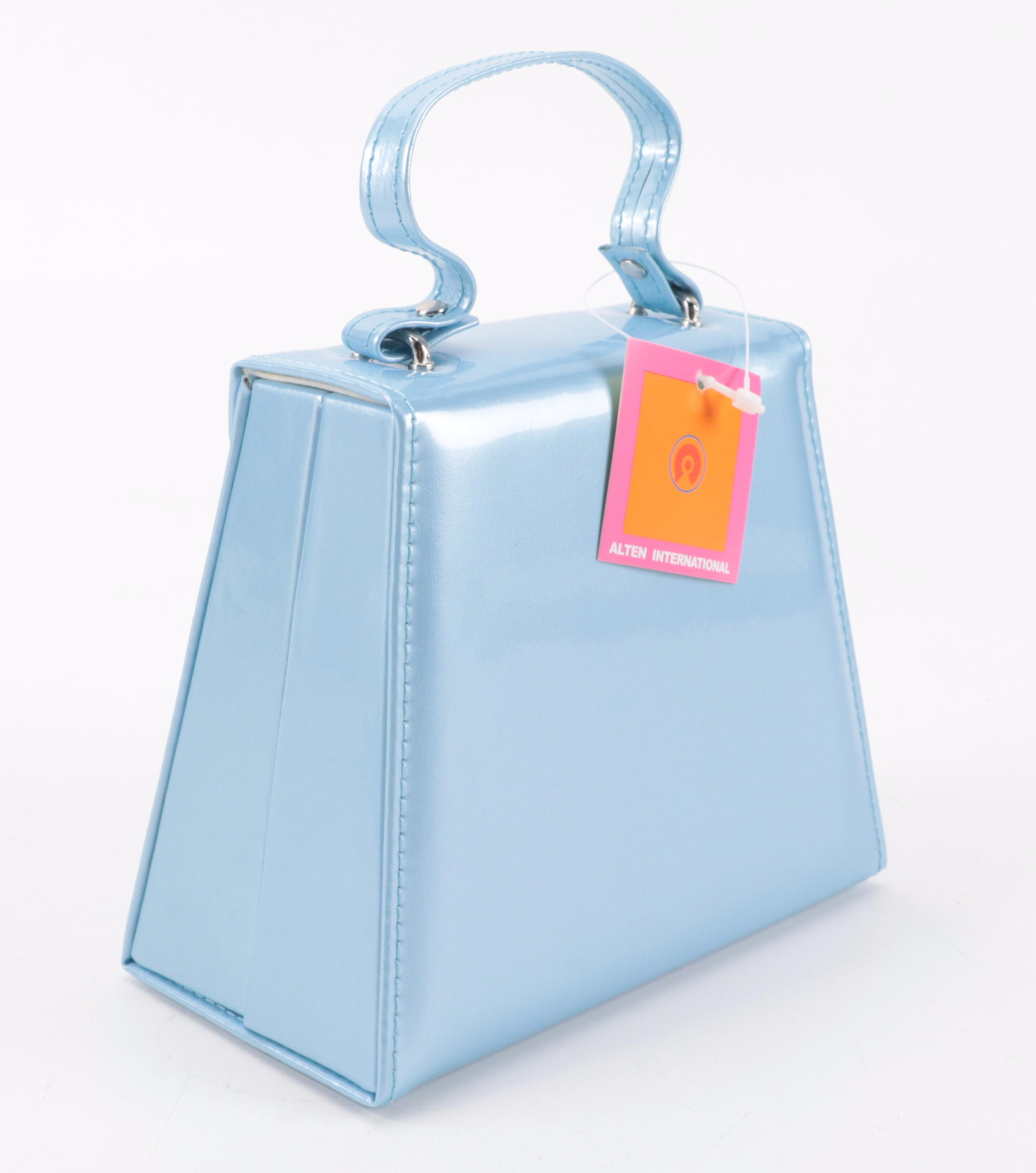 Alten International Vinyl Travel Jewelry Bag and Case