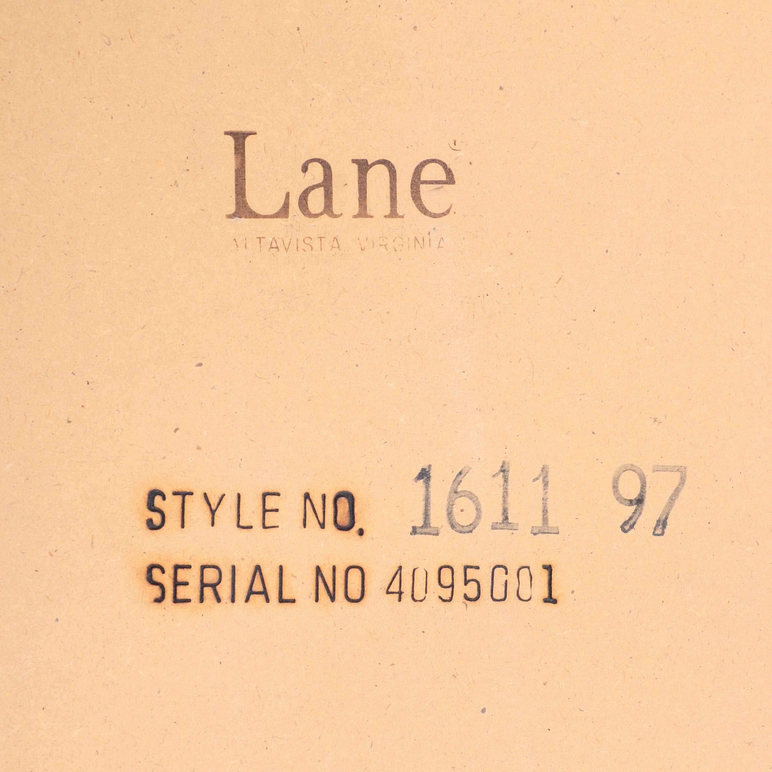 Lane Chinese Style Cream-Painted Coffee Table, Late 20th Century