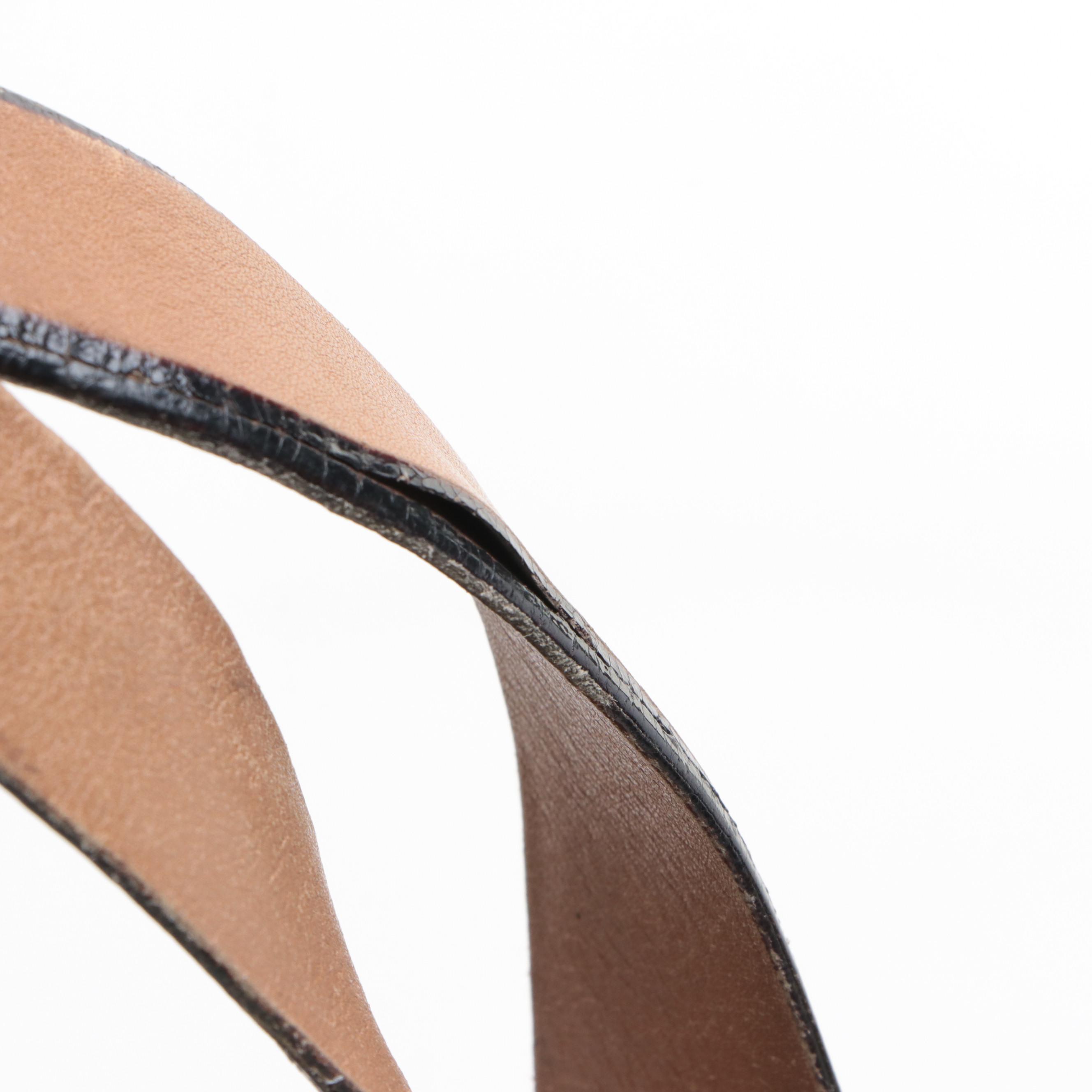 Prada Horizontal Tote Bag in Brown Leather