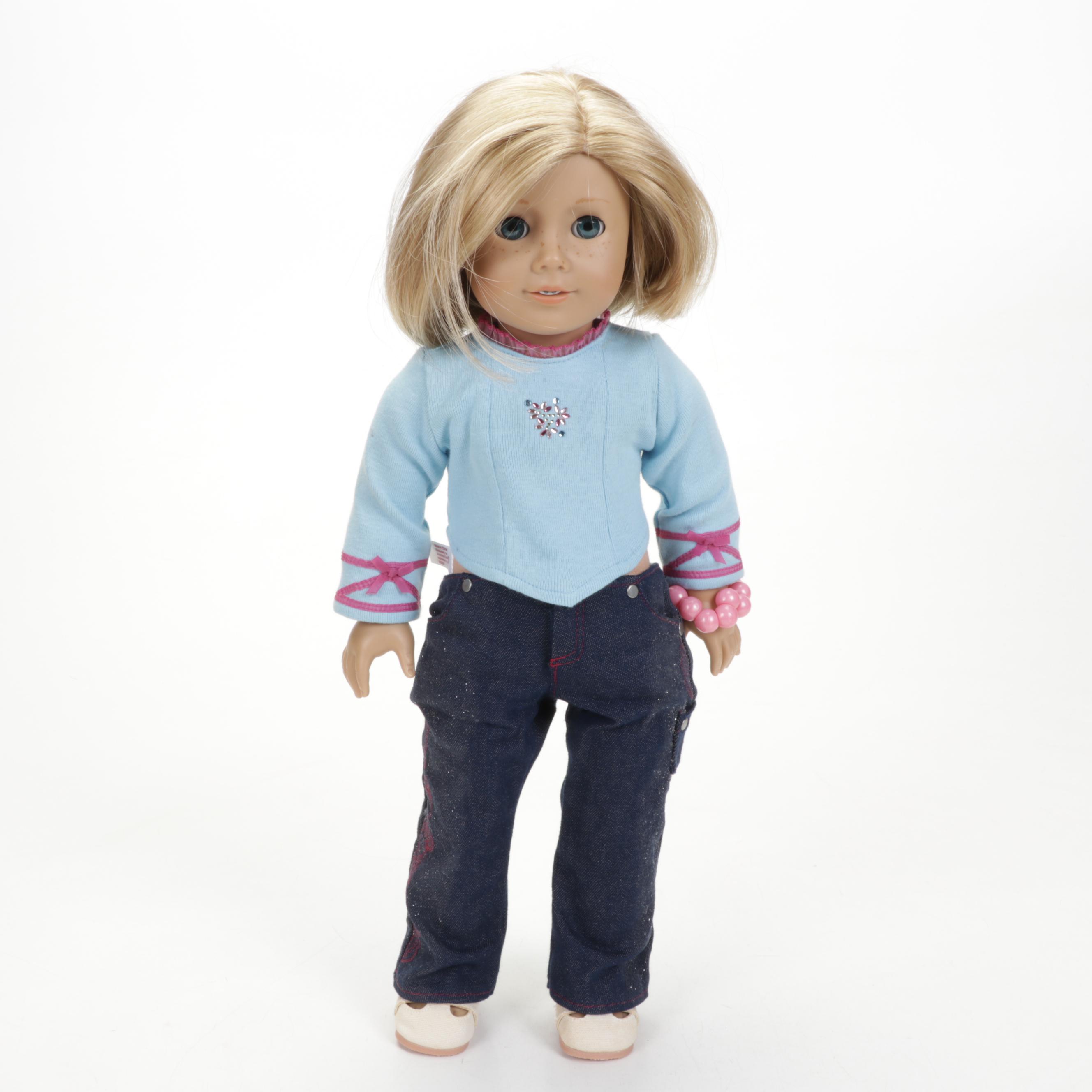 Two American Girl Dolls Featuring "Mia St. Clair" and "Just Like Me", 2008