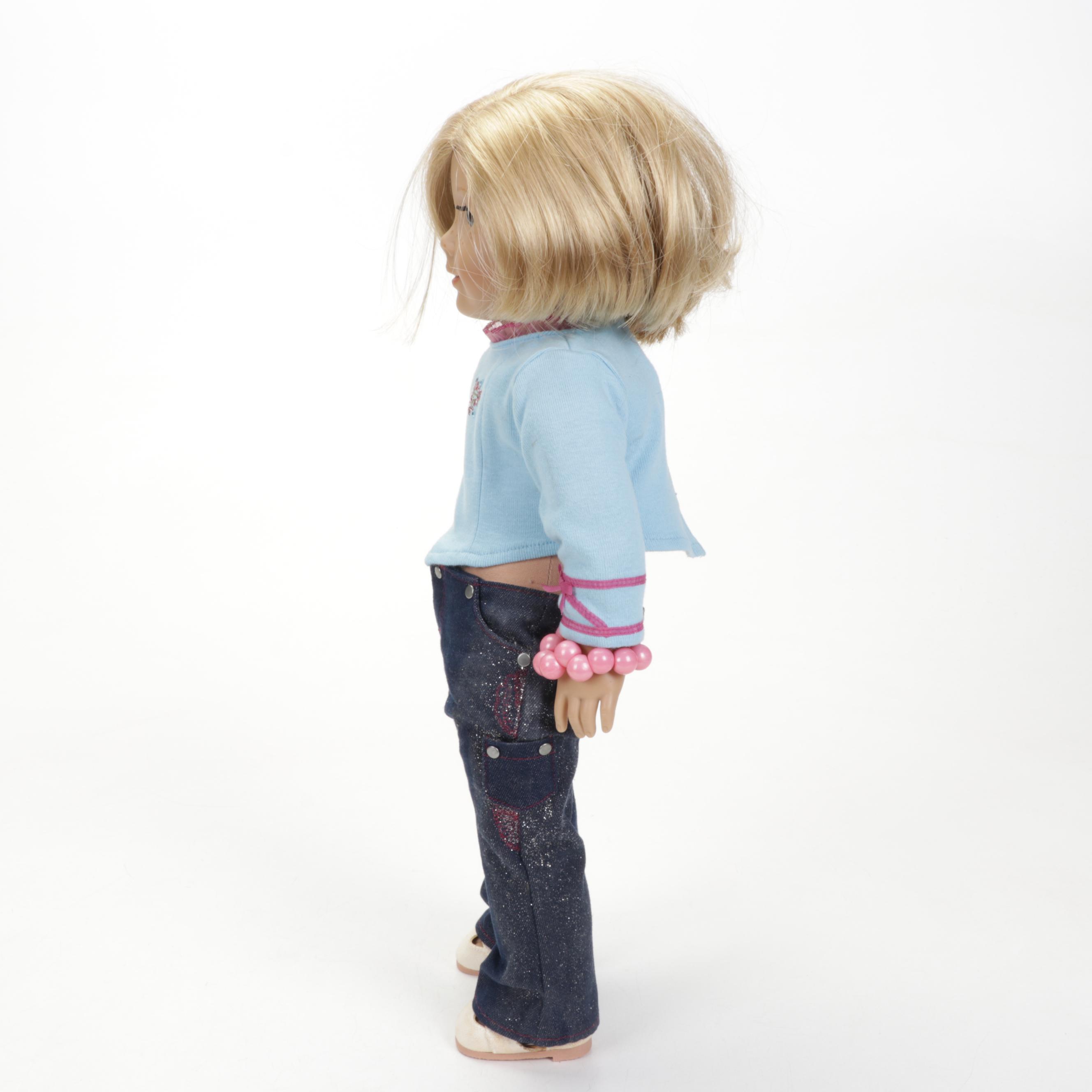 Two American Girl Dolls Featuring "Mia St. Clair" and "Just Like Me", 2008