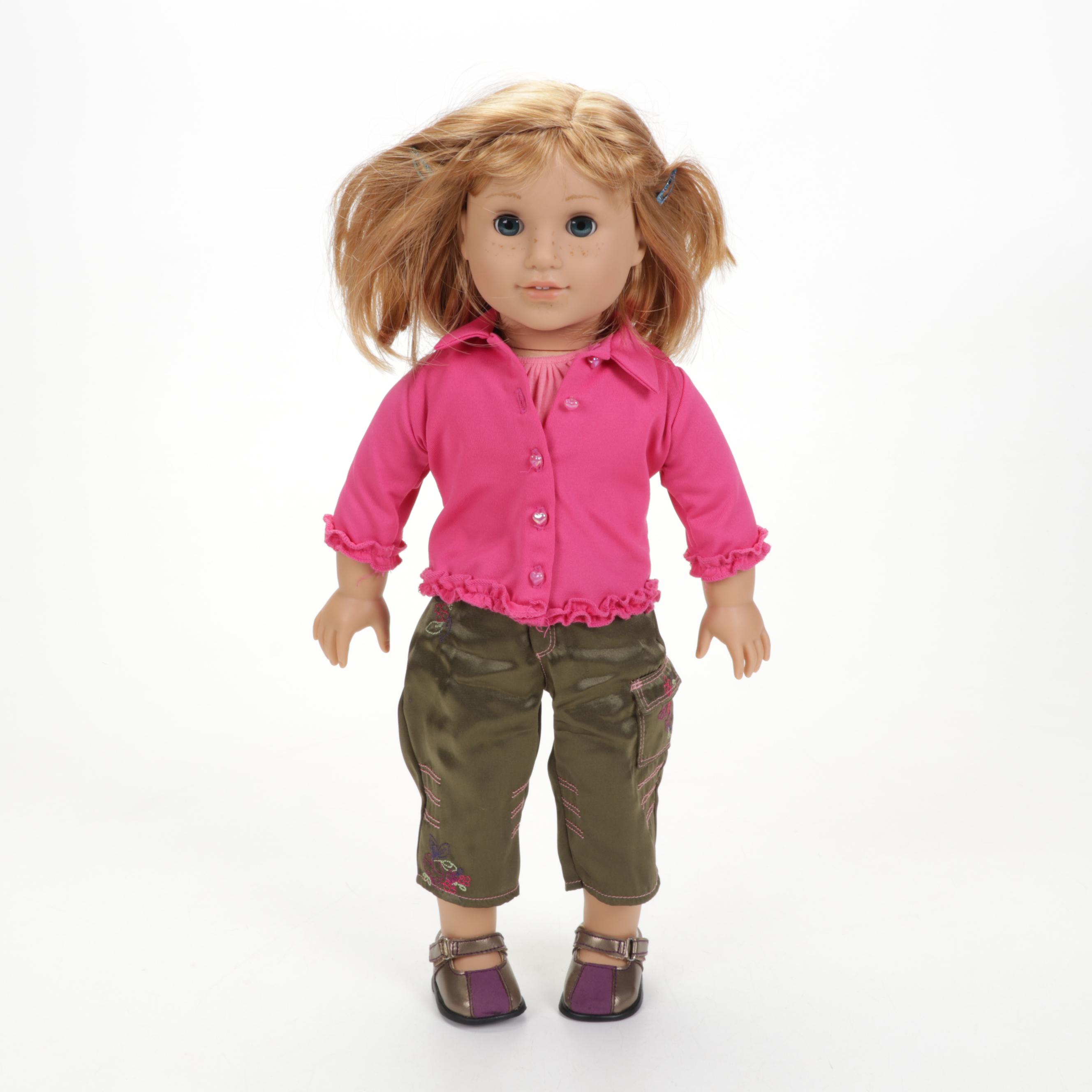 Two American Girl Dolls Featuring "Mia St. Clair" and "Just Like Me", 2008