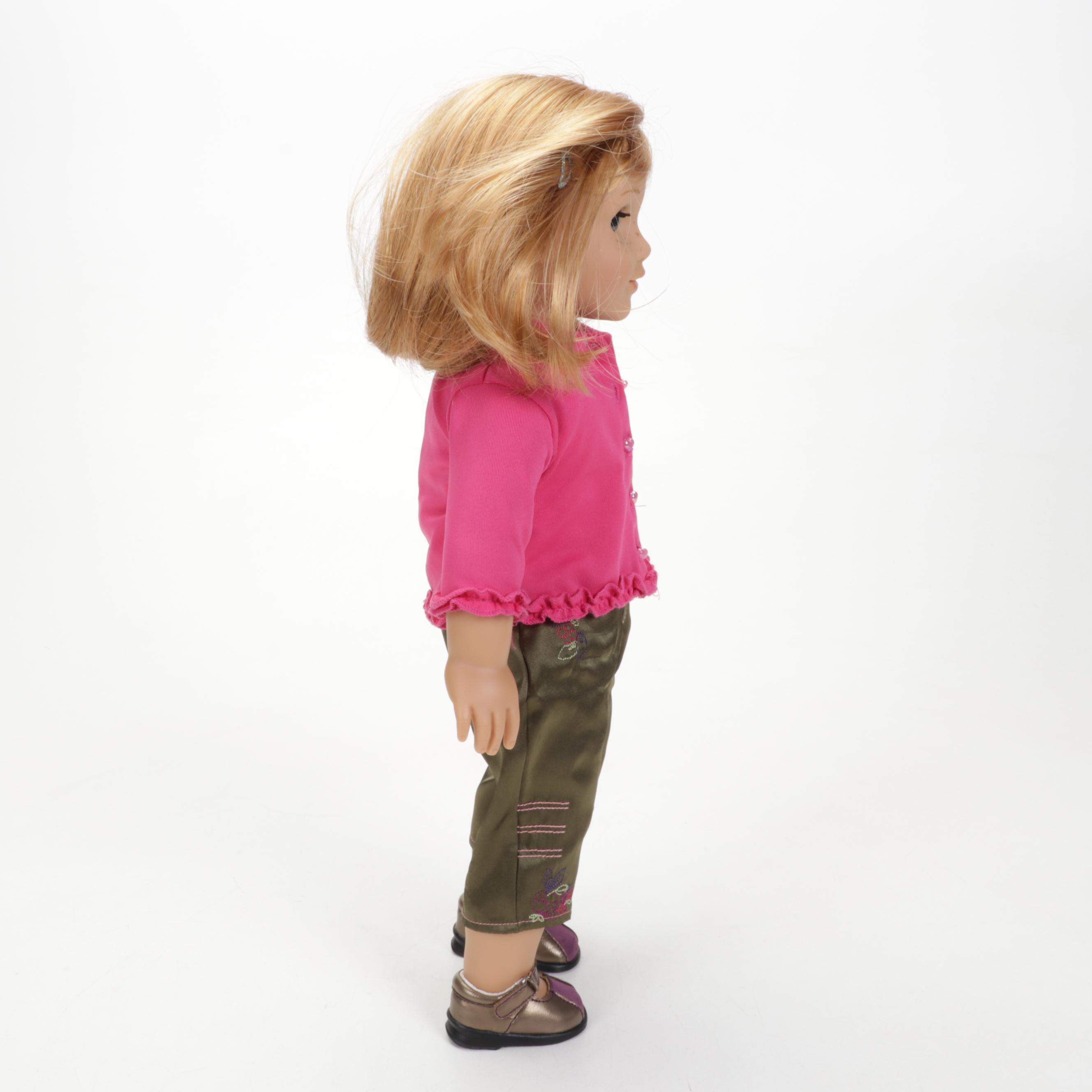 Two American Girl Dolls Featuring "Mia St. Clair" and "Just Like Me", 2008