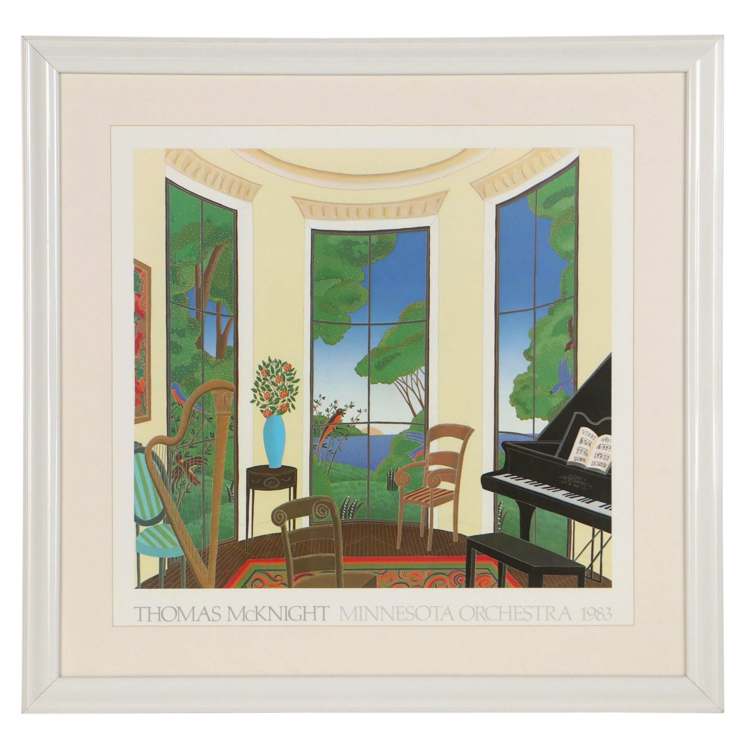 Offset Lithograph After Thomas McKnight "Minnesota Orchestra," Late 20th Century