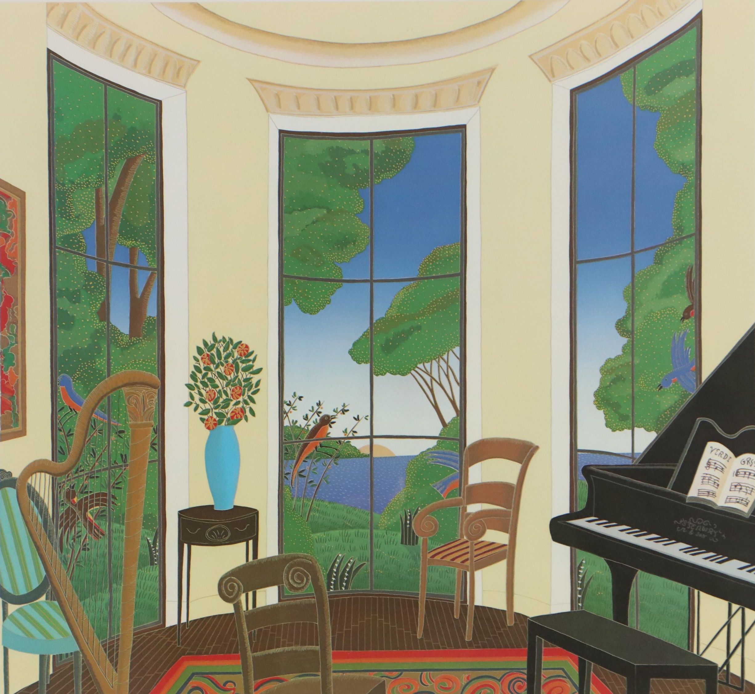 Offset Lithograph After Thomas McKnight "Minnesota Orchestra," Late 20th Century