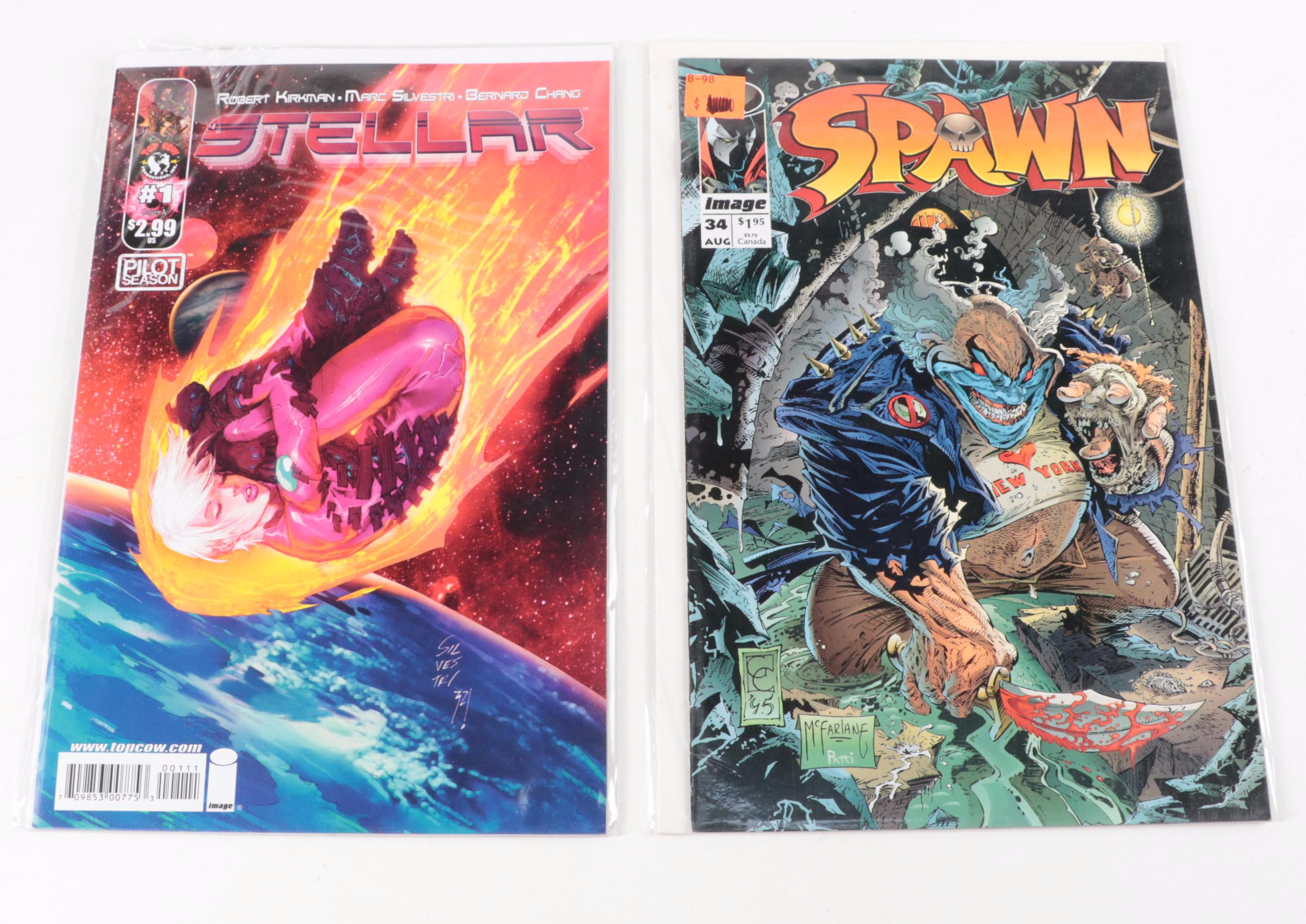 Modern Age Comics Including "Spawn," "Supreme Power," and More