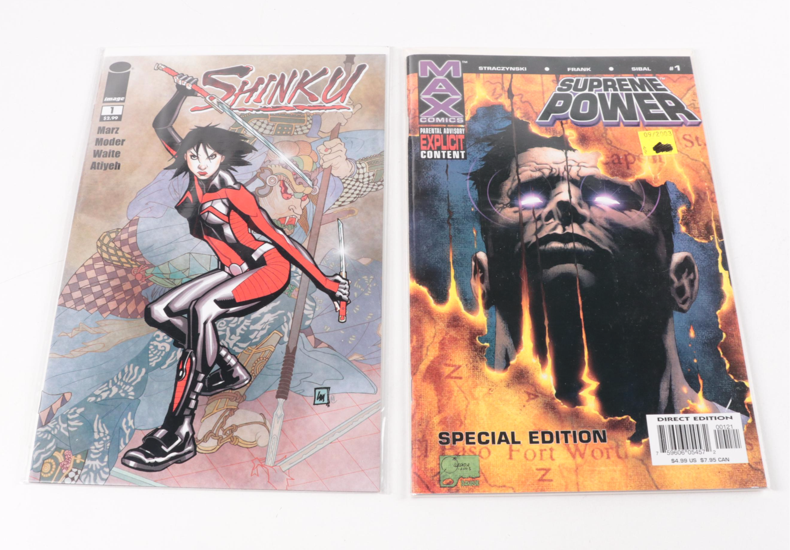 Modern Age Comics Including "Spawn," "Supreme Power," and More