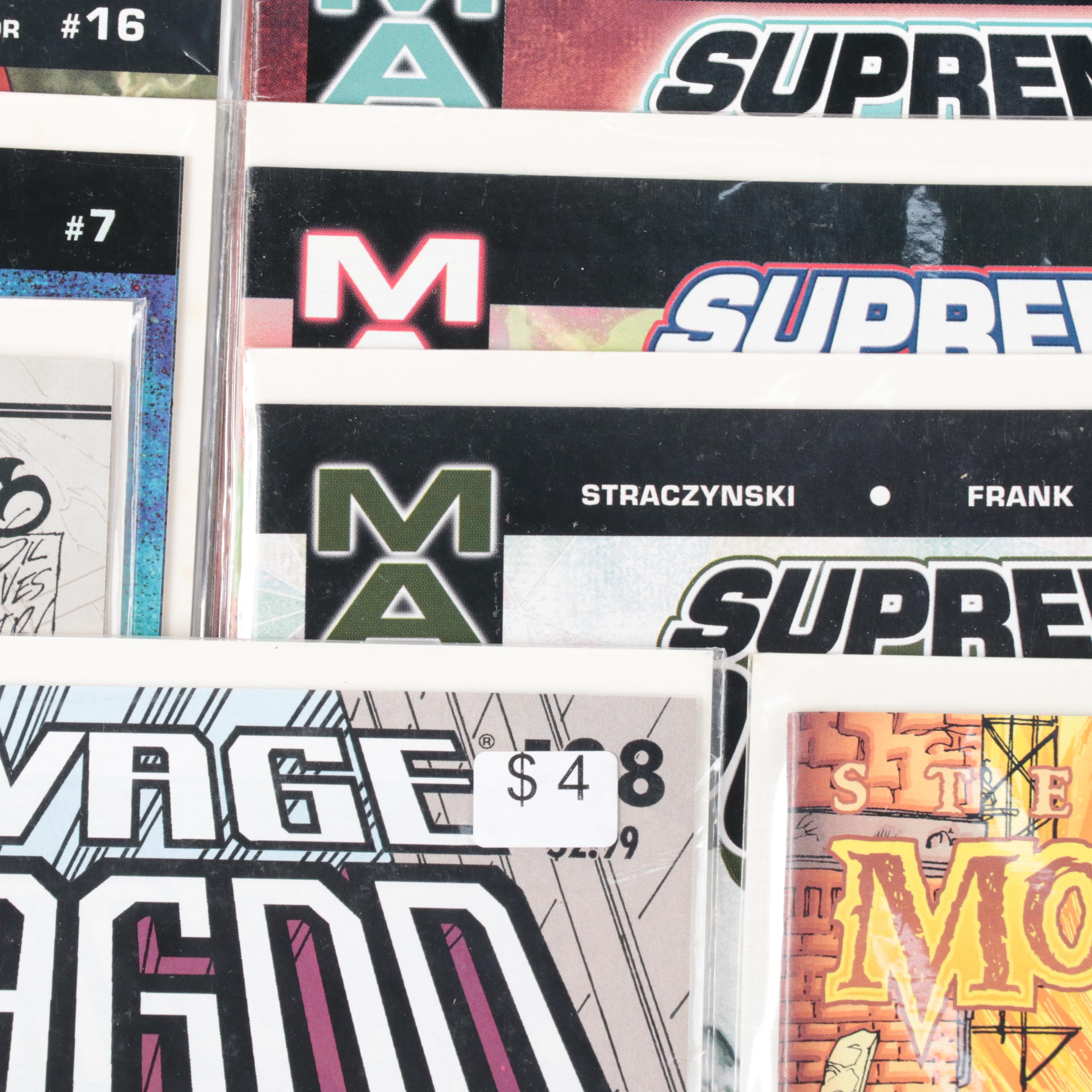 Modern Age Comics Including "Spawn," "Supreme Power," and More