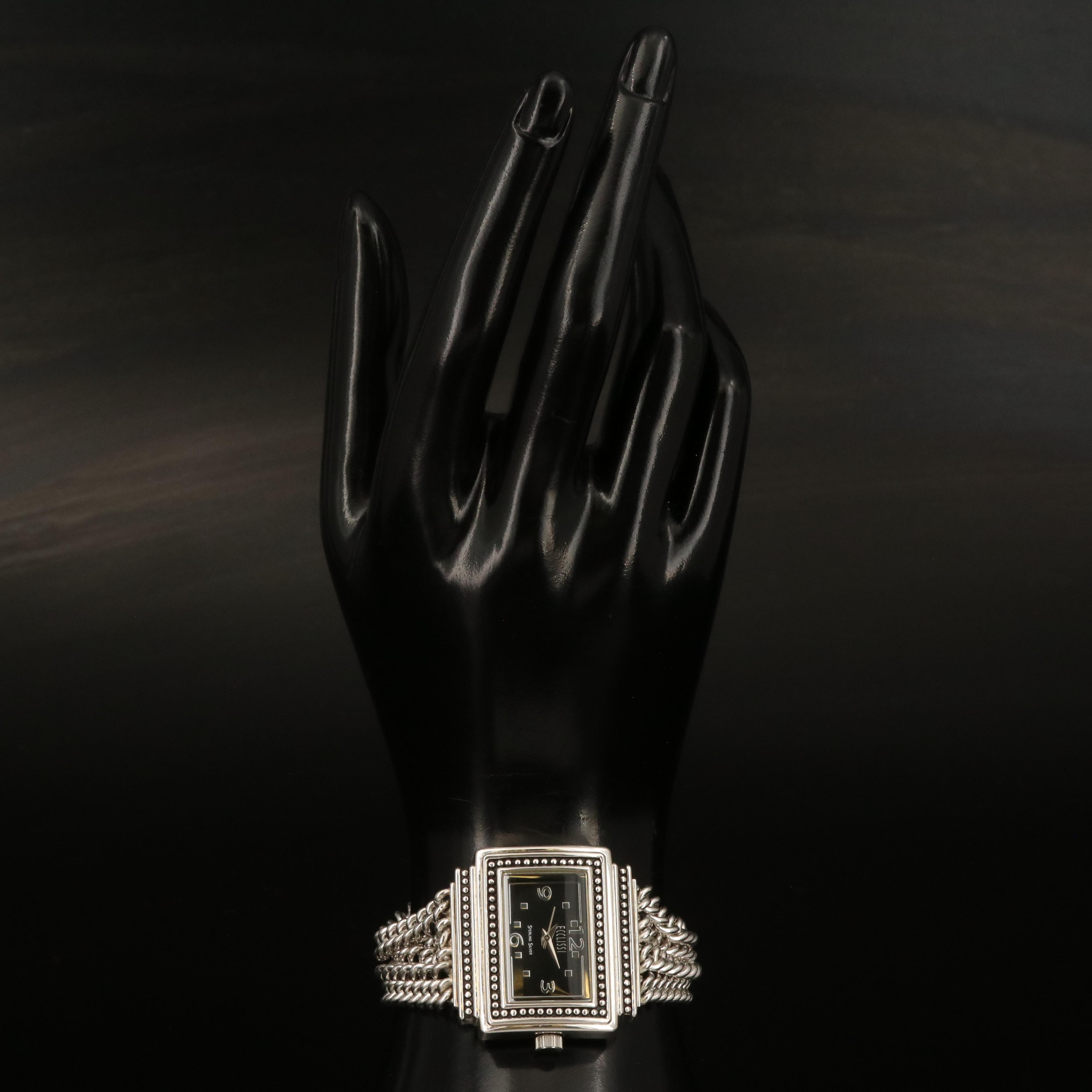 Ecclissi Sterling Silver Quartz Watch