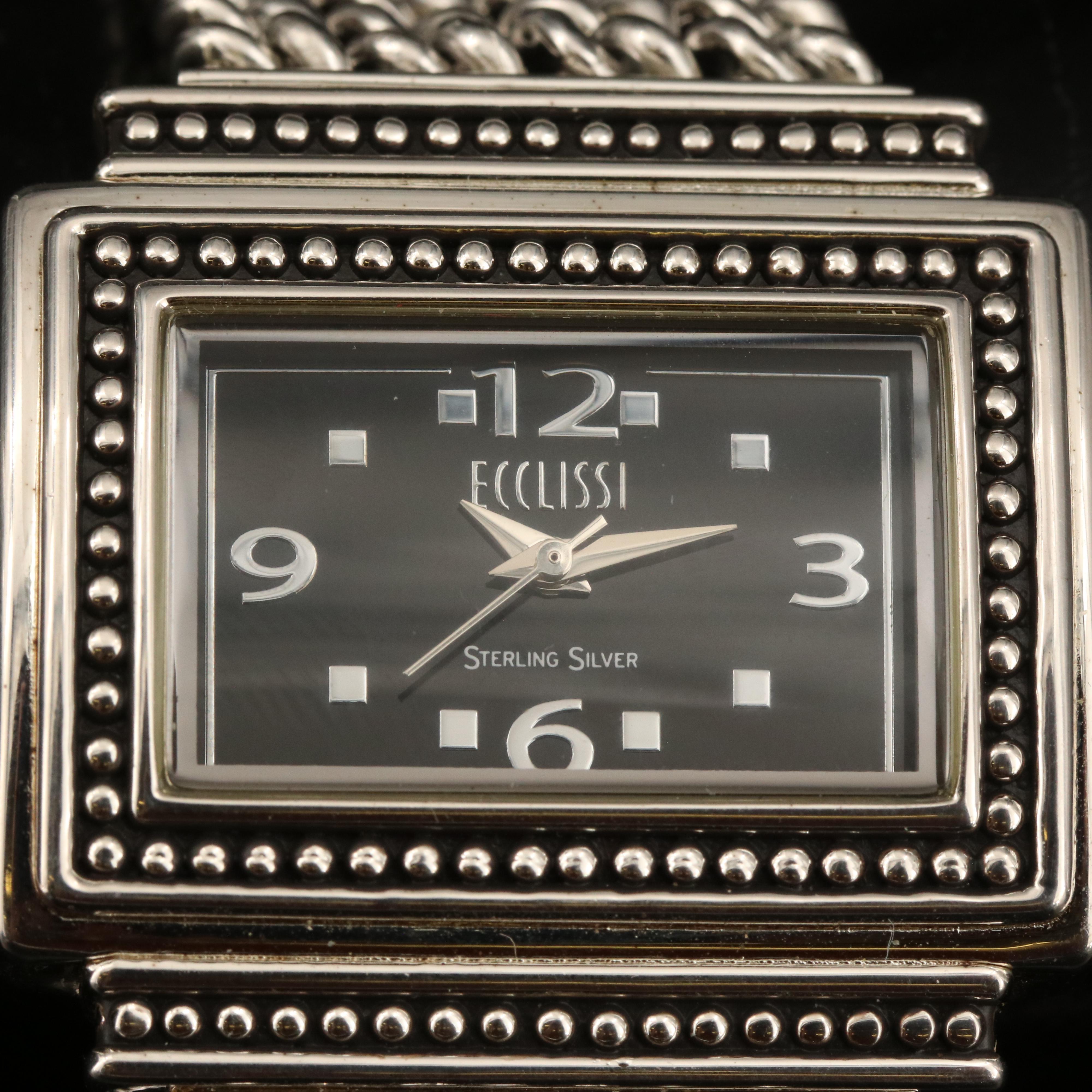 Ecclissi Sterling Silver Quartz Watch