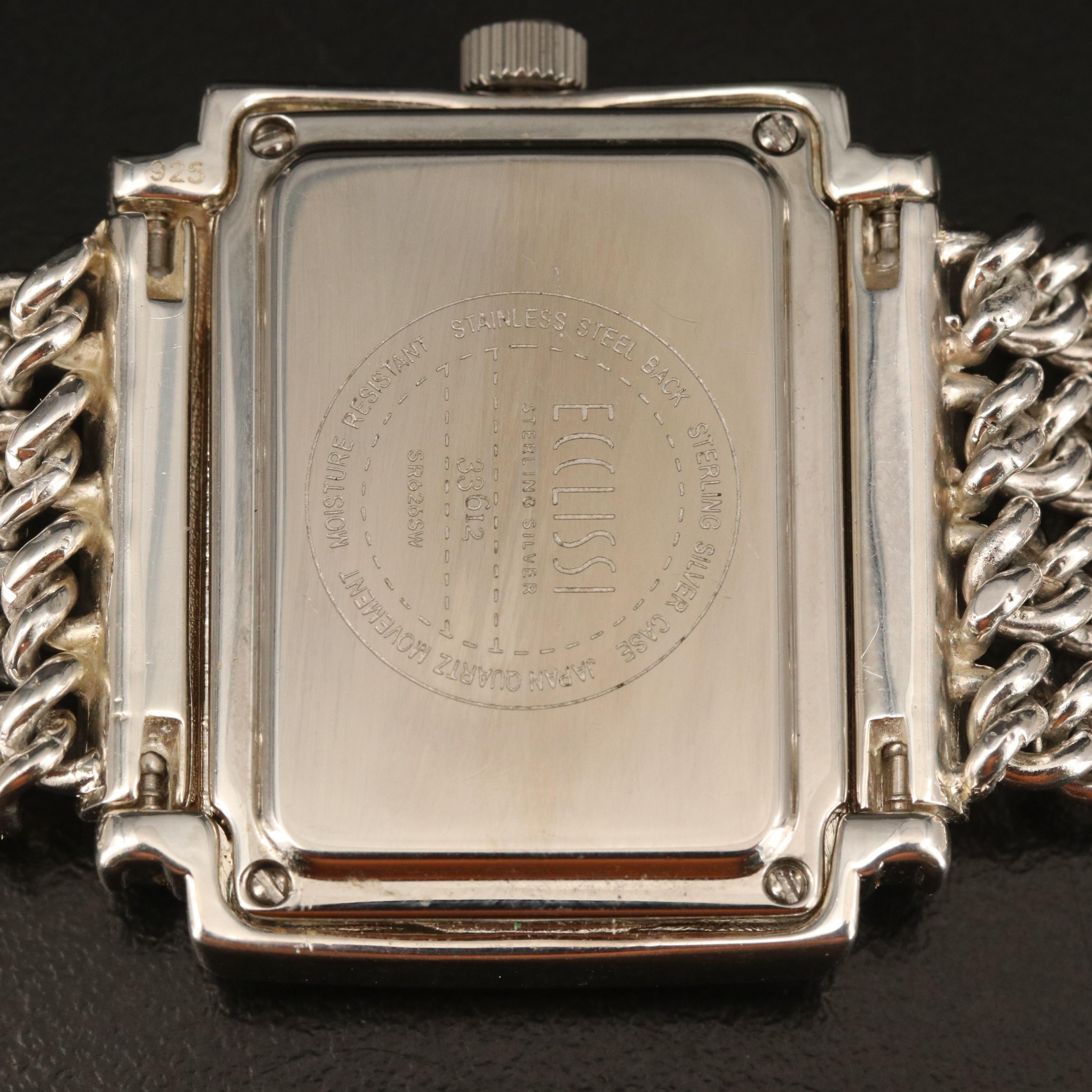 Ecclissi Sterling Silver Quartz Watch