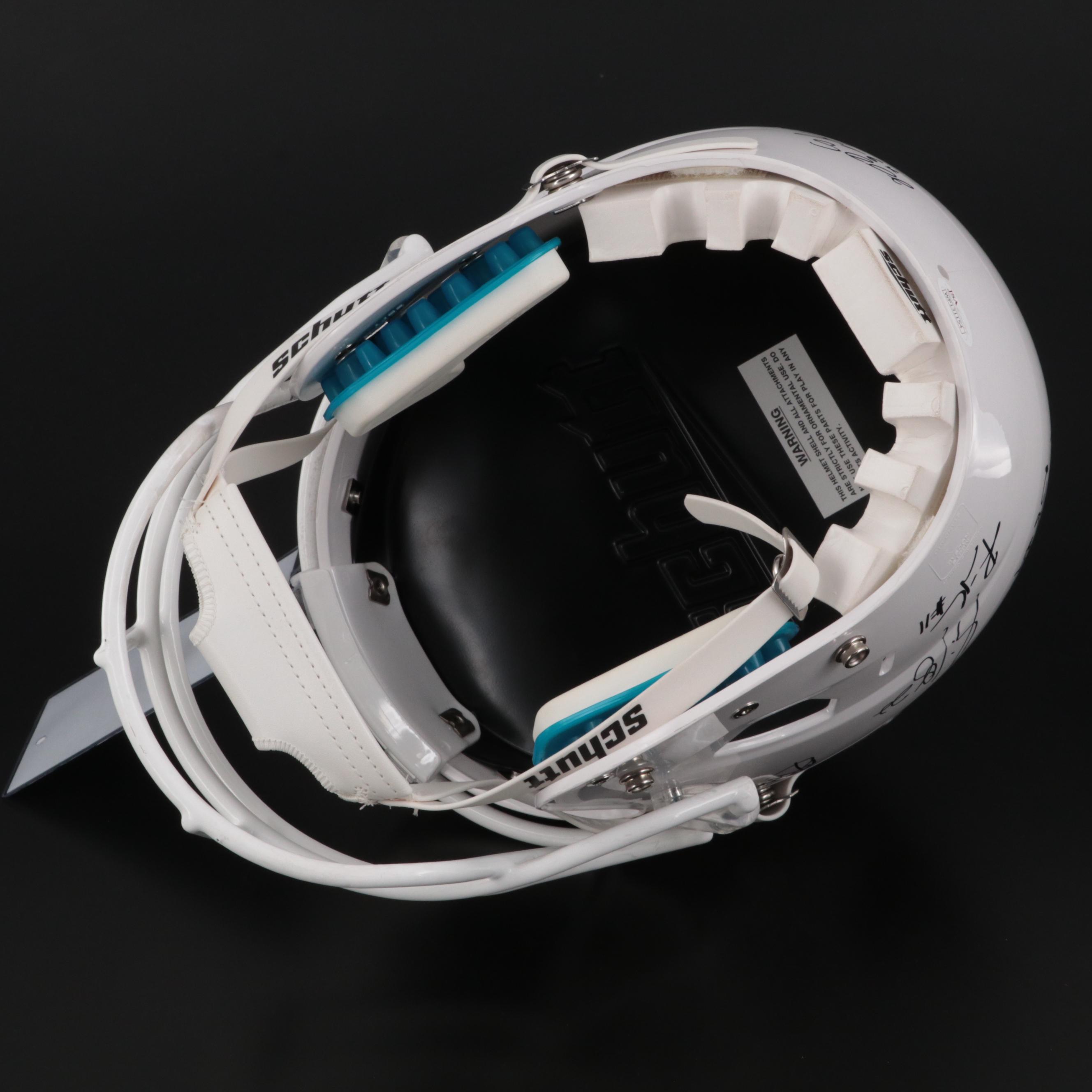 2006 Rose Bowl Champions Texas Longhorns Signed Schutt Football Helmet, JSA