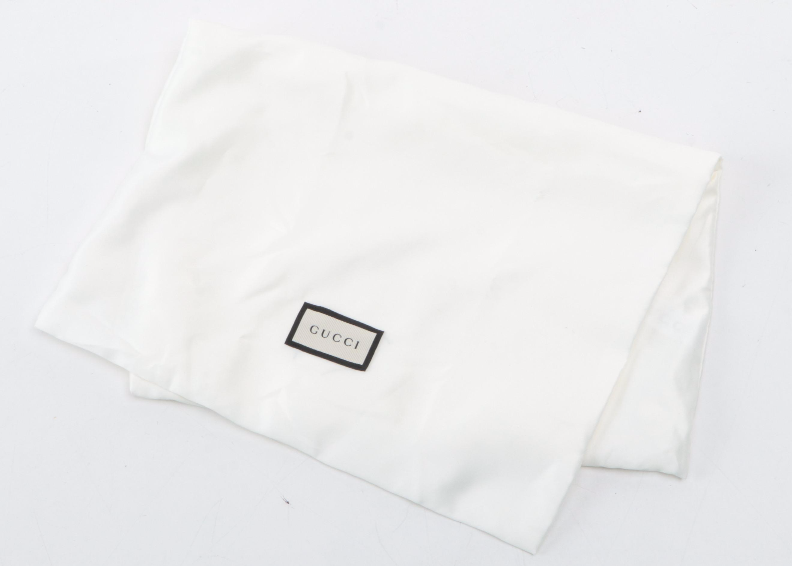 Gucci Rajah Web Chain Strap Leather Mini Crossbody