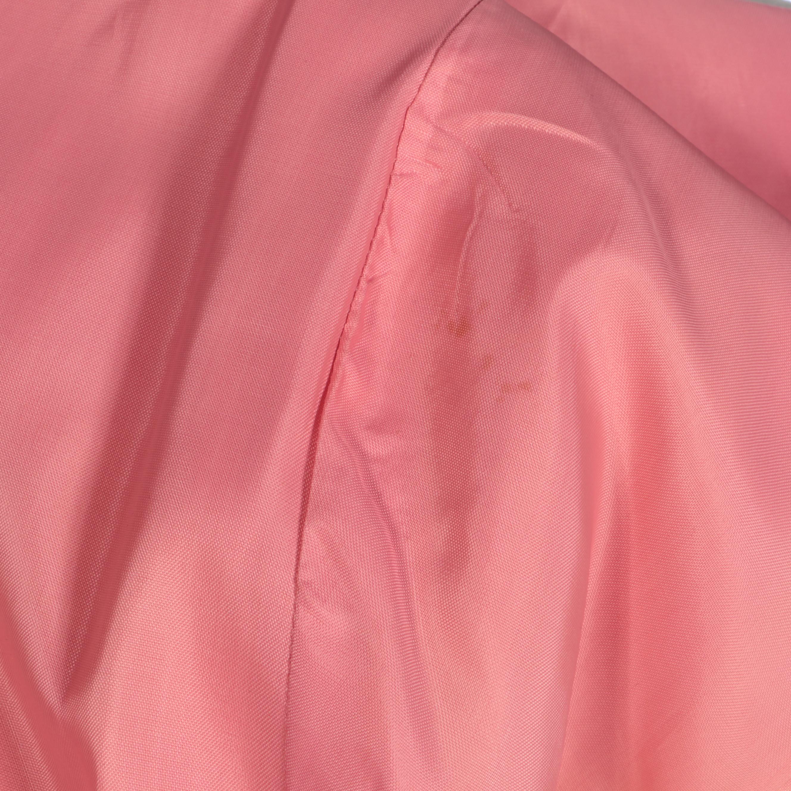 John Meyer of Norwich Pink Linen Dress Suit, Late 1960s