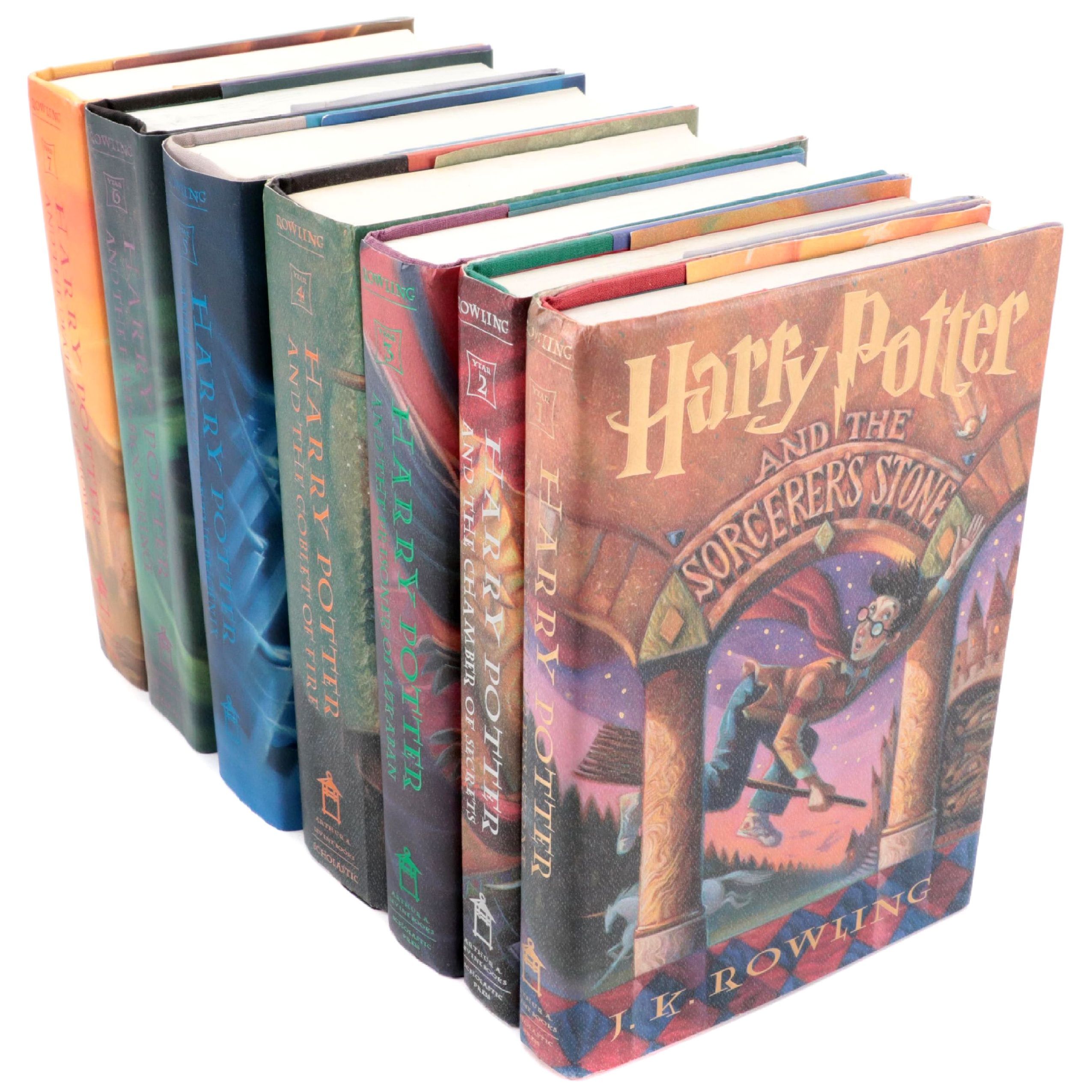 First American Edition "Harry Potter" Complete Series by J. K. Rowling