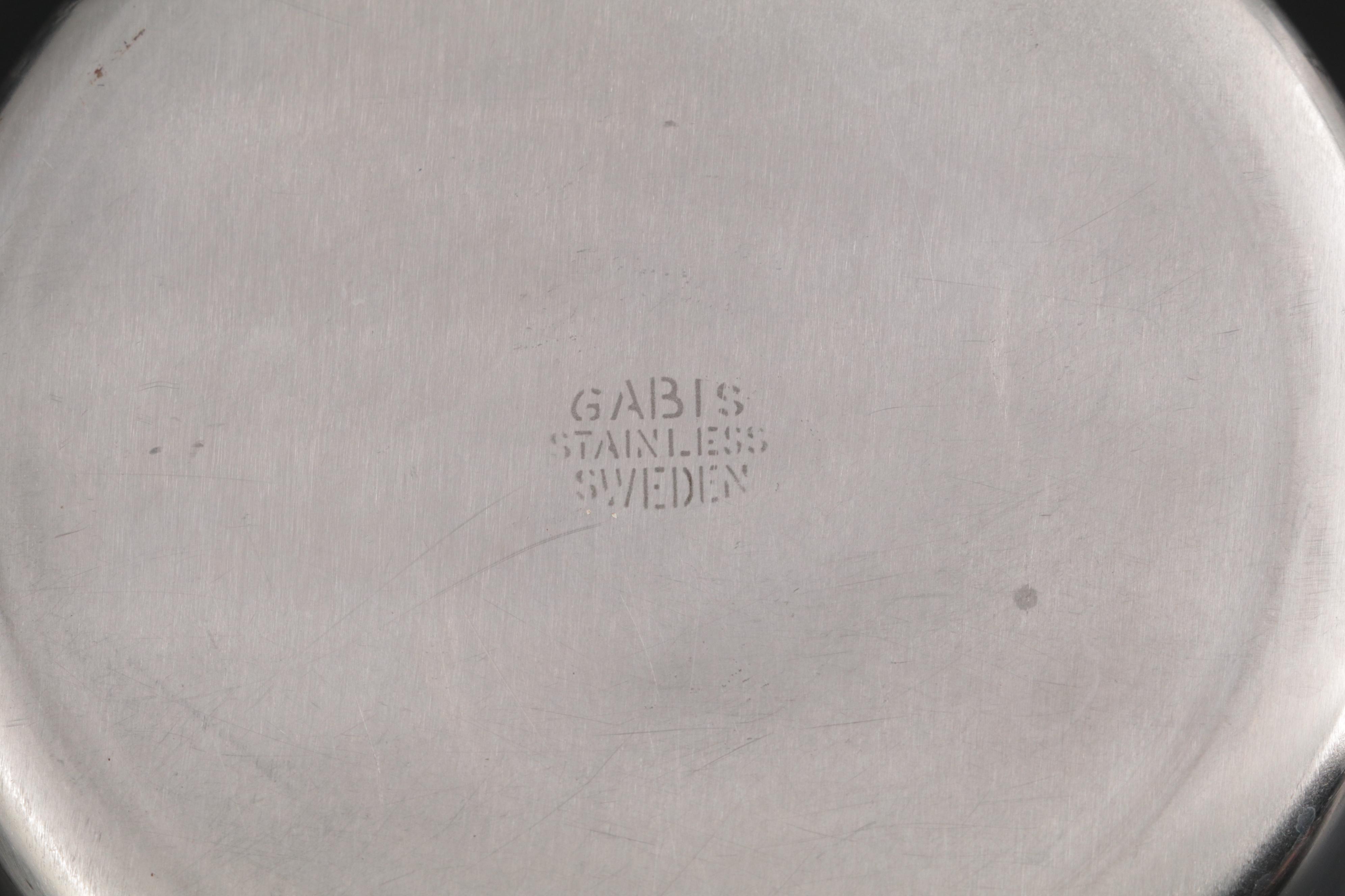 West Bend Hot and Cold Server with Gabis Swedish Pitcher and Serving Tray