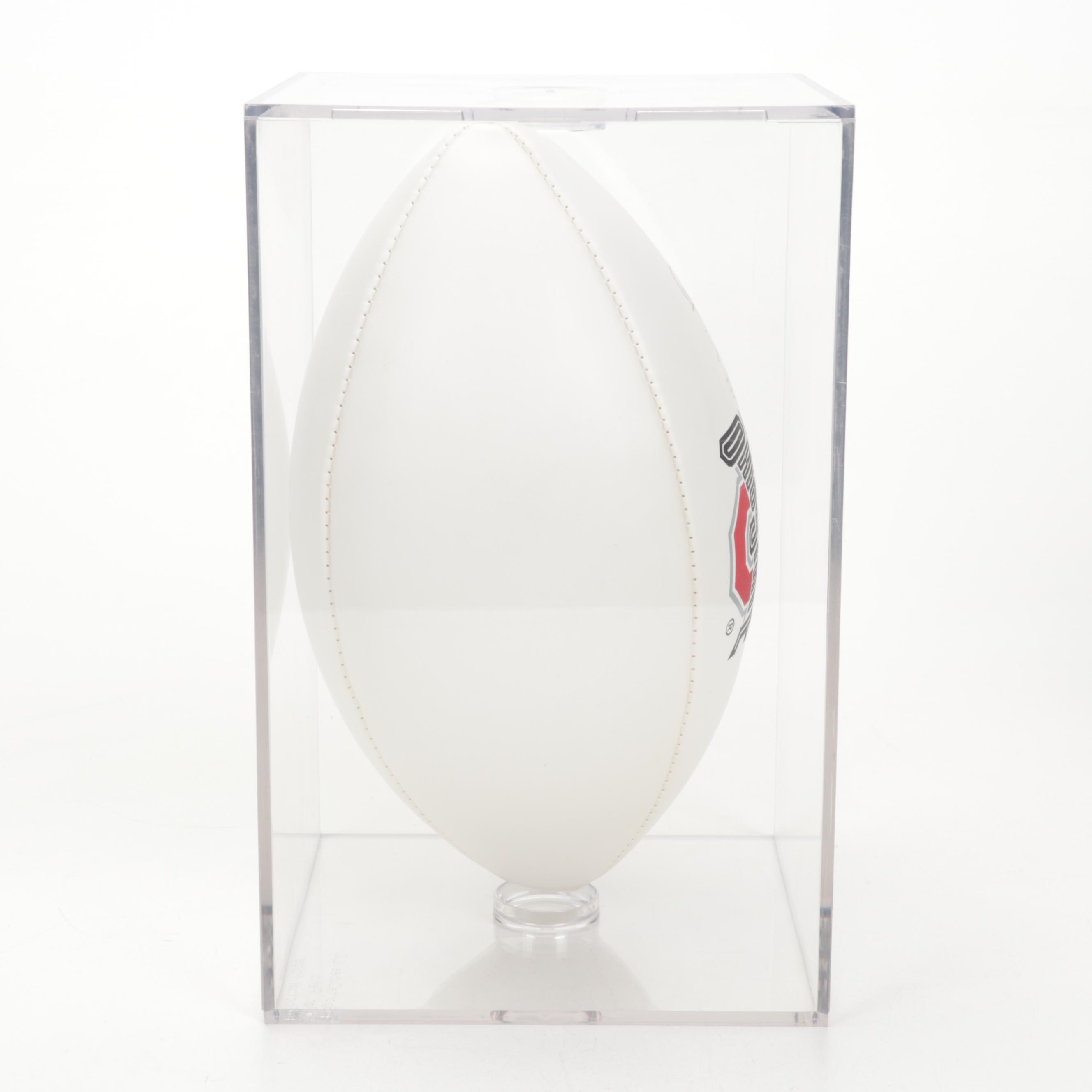 Chris Spielman Signed OSU Football and Jerseys, 2000s