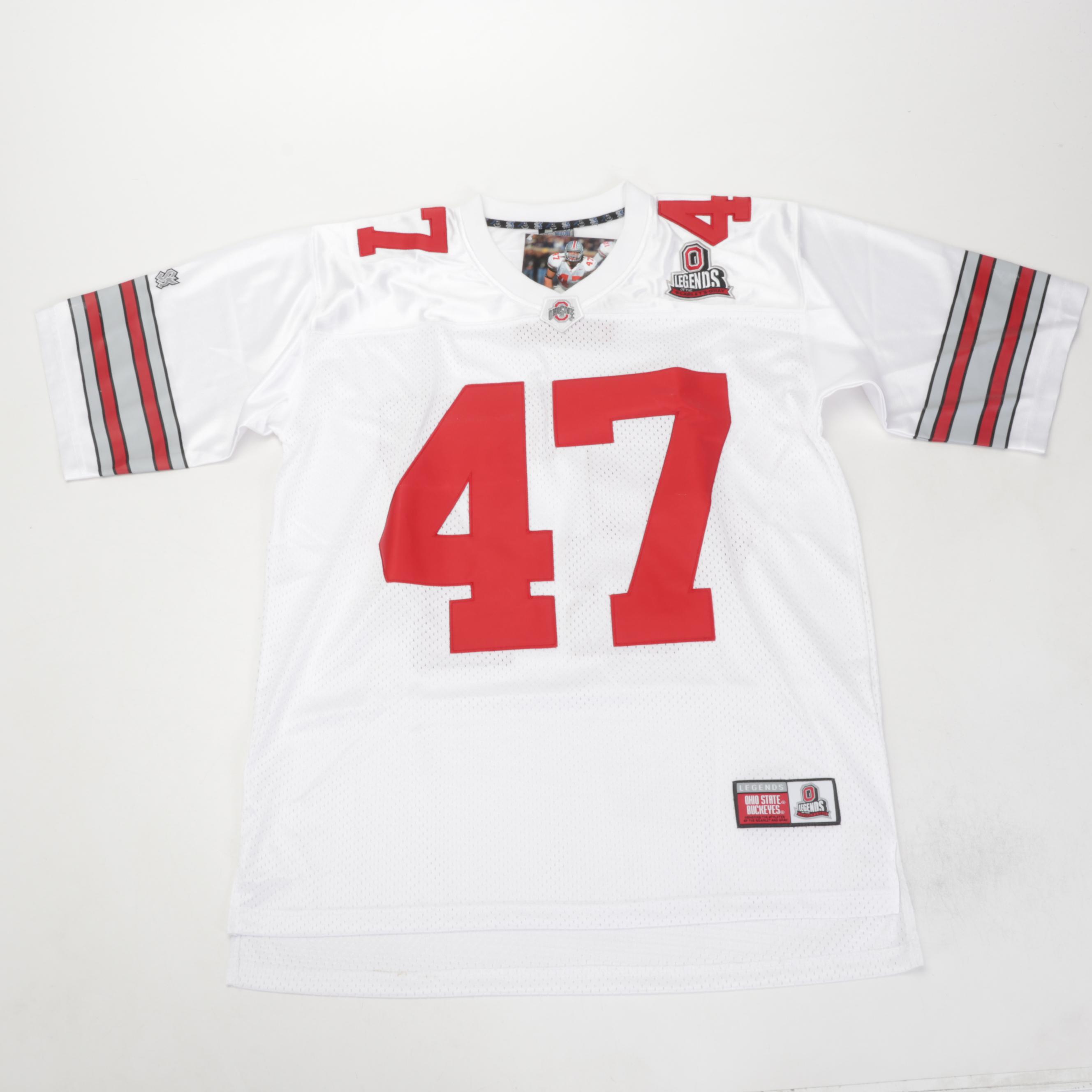 Chris Spielman Signed OSU Football and Jerseys, 2000s