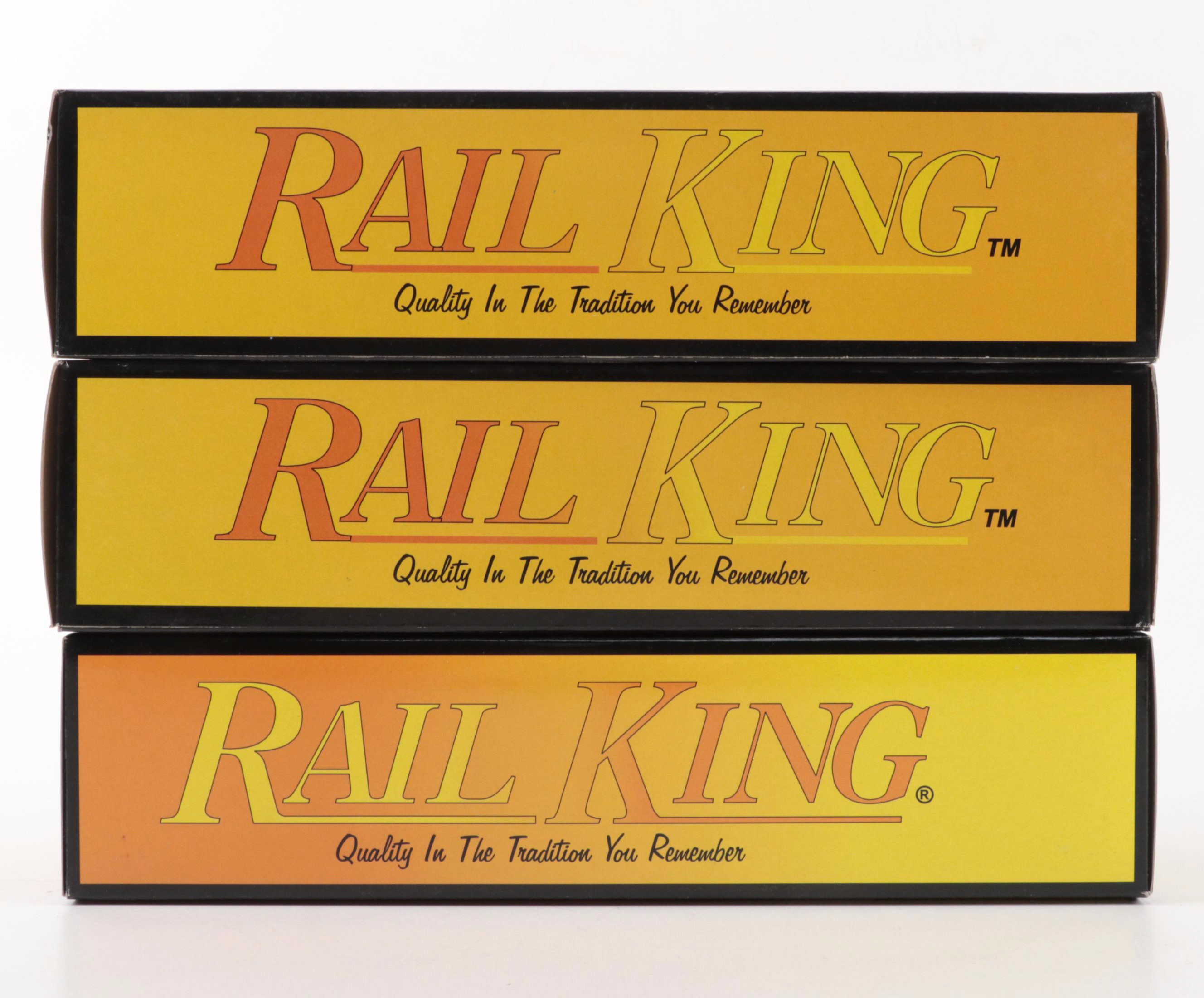 Rail King by M.T.H. Electric Trains Tank Cars and Caboose