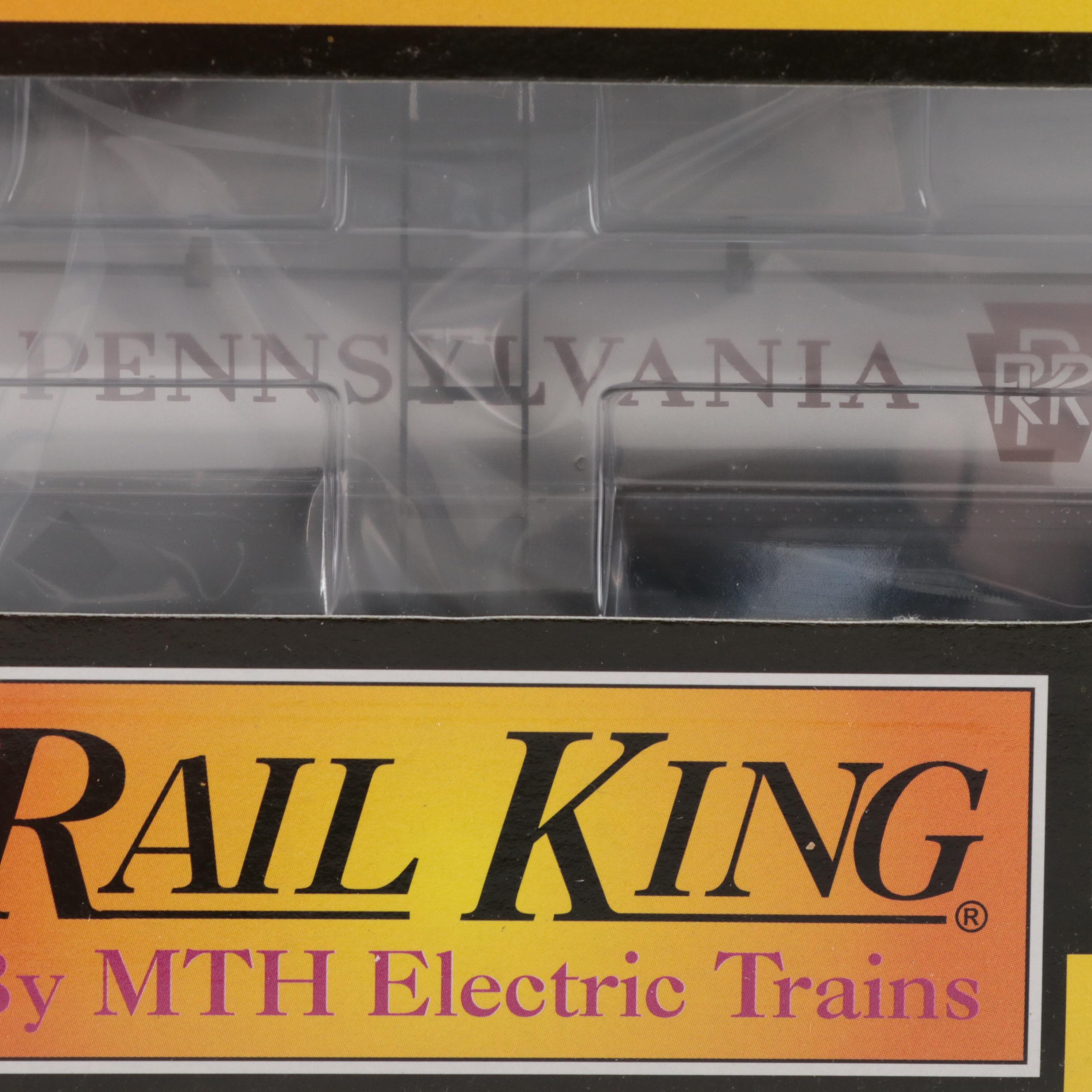 Rail King by M.T.H. Electric Trains Tank Cars and Caboose