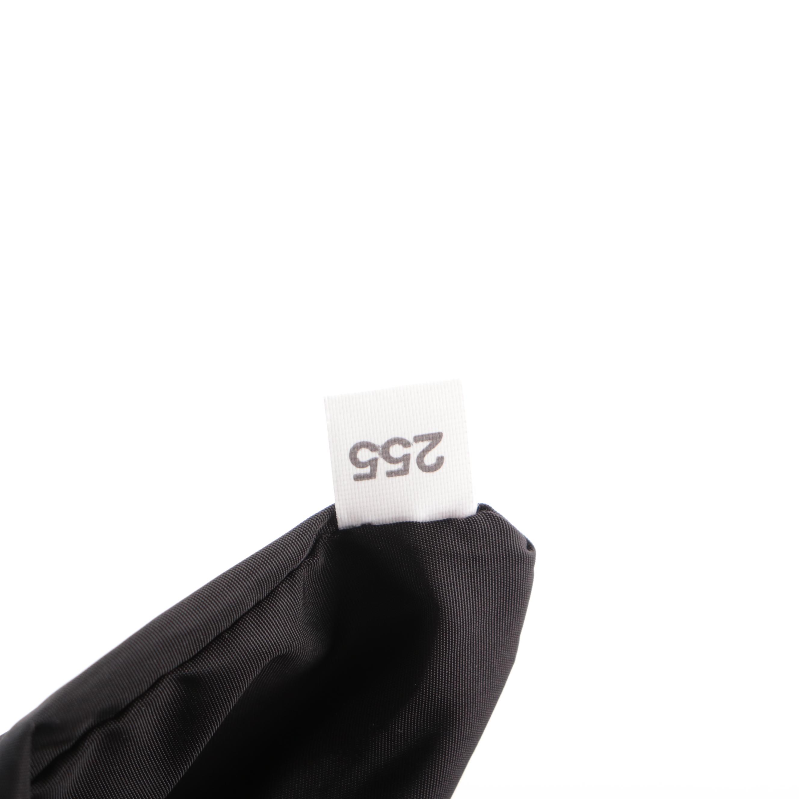 Prada Zip Tote in Printed Tessuto Nylon with Saffiano Leather Handles