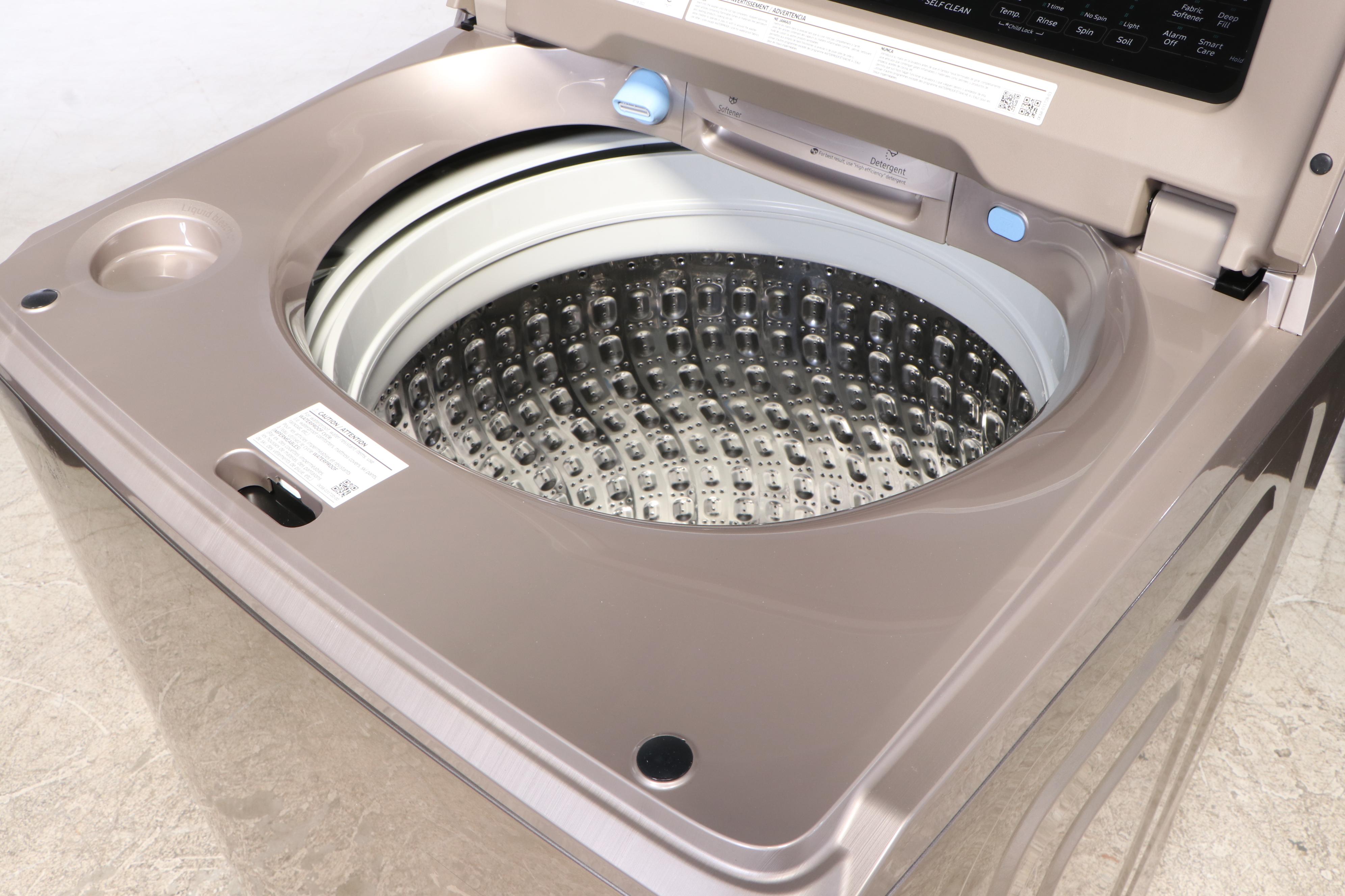 Samsung 5.0 Cu. Ft. Champagne Finish Top Load Electric Washer