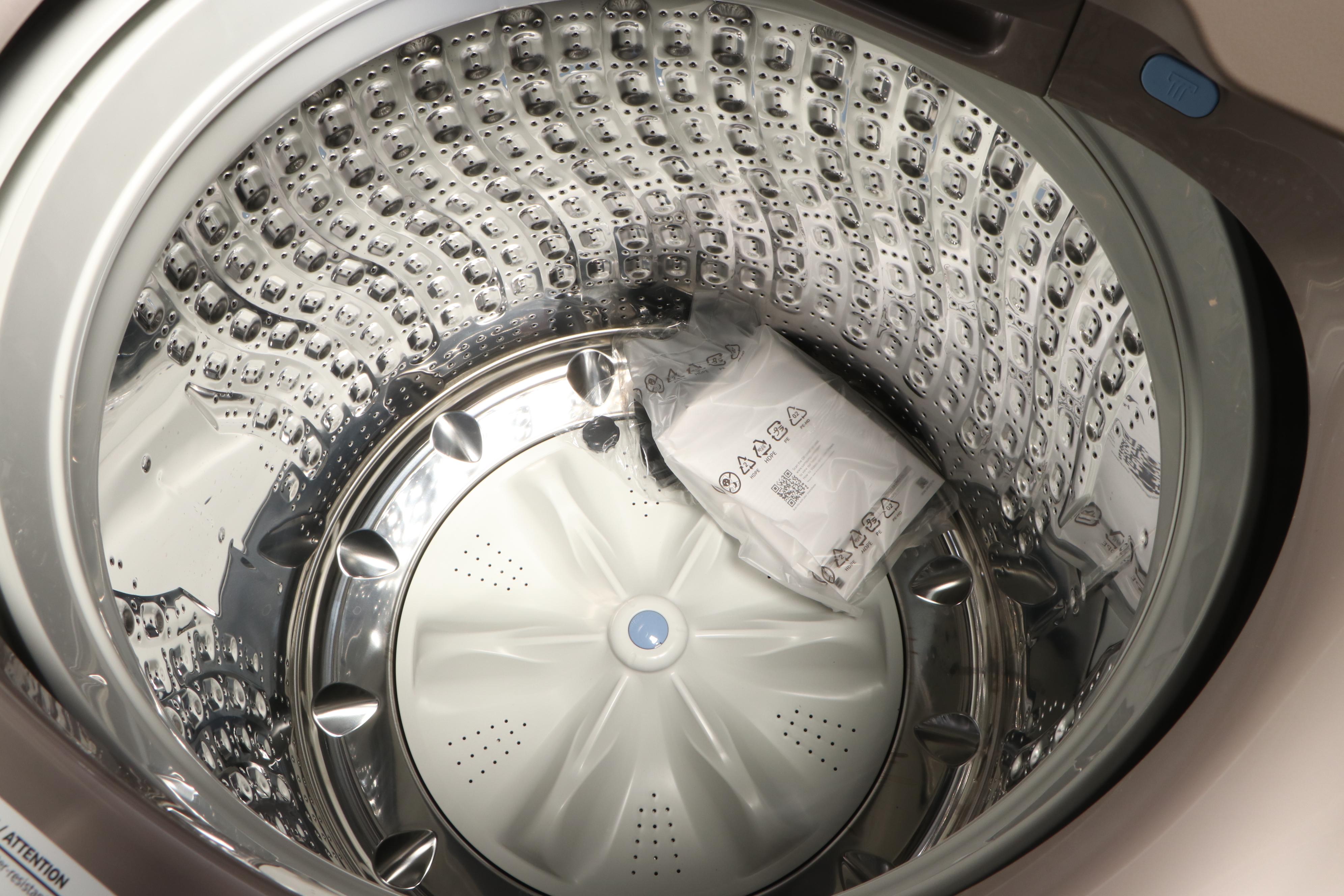 Samsung 5.0 Cu. Ft. Champagne Finish Top Load Electric Washer