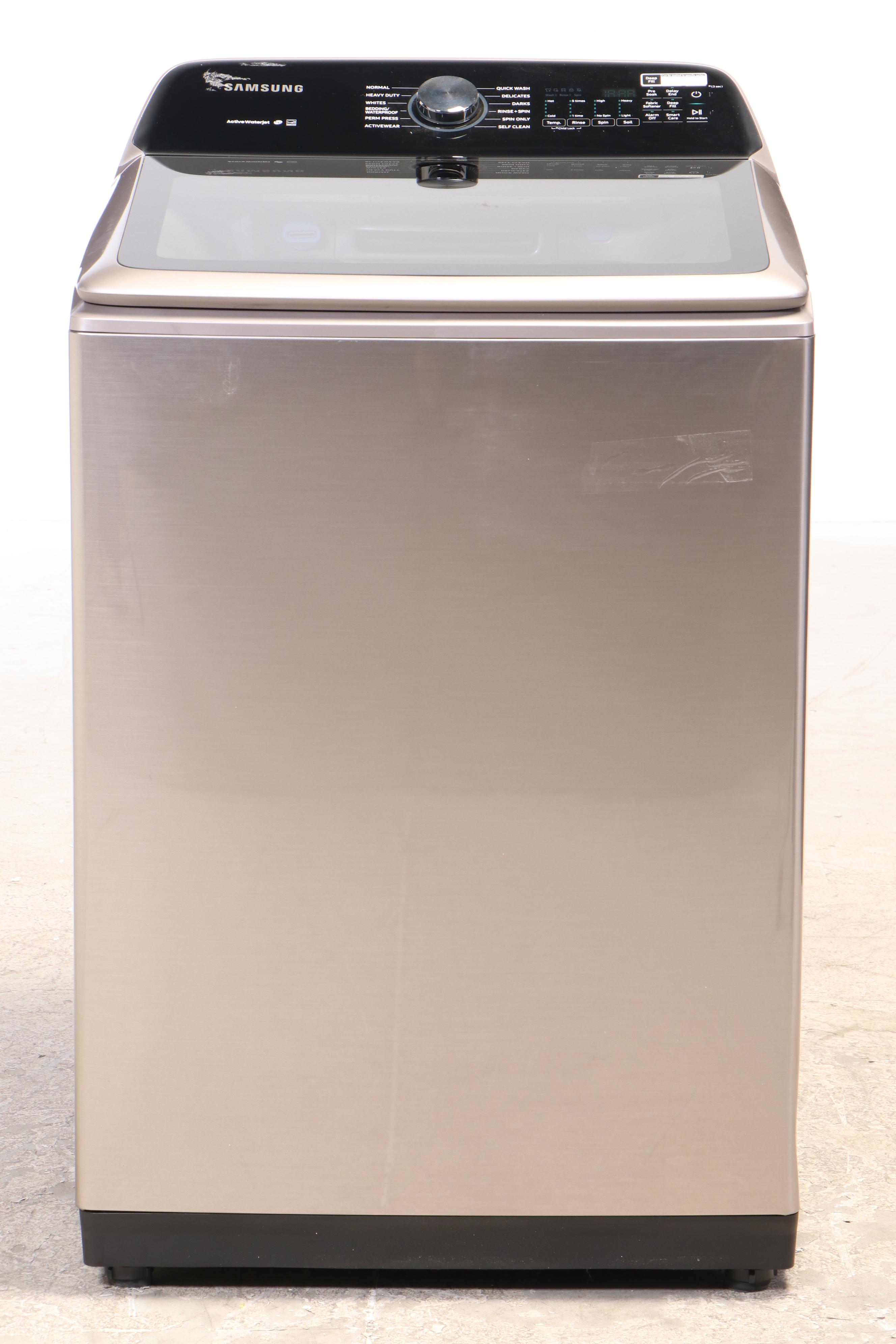 Samsung 5.0 Cu. Ft. Champagne Finish Top Load Electric Washer