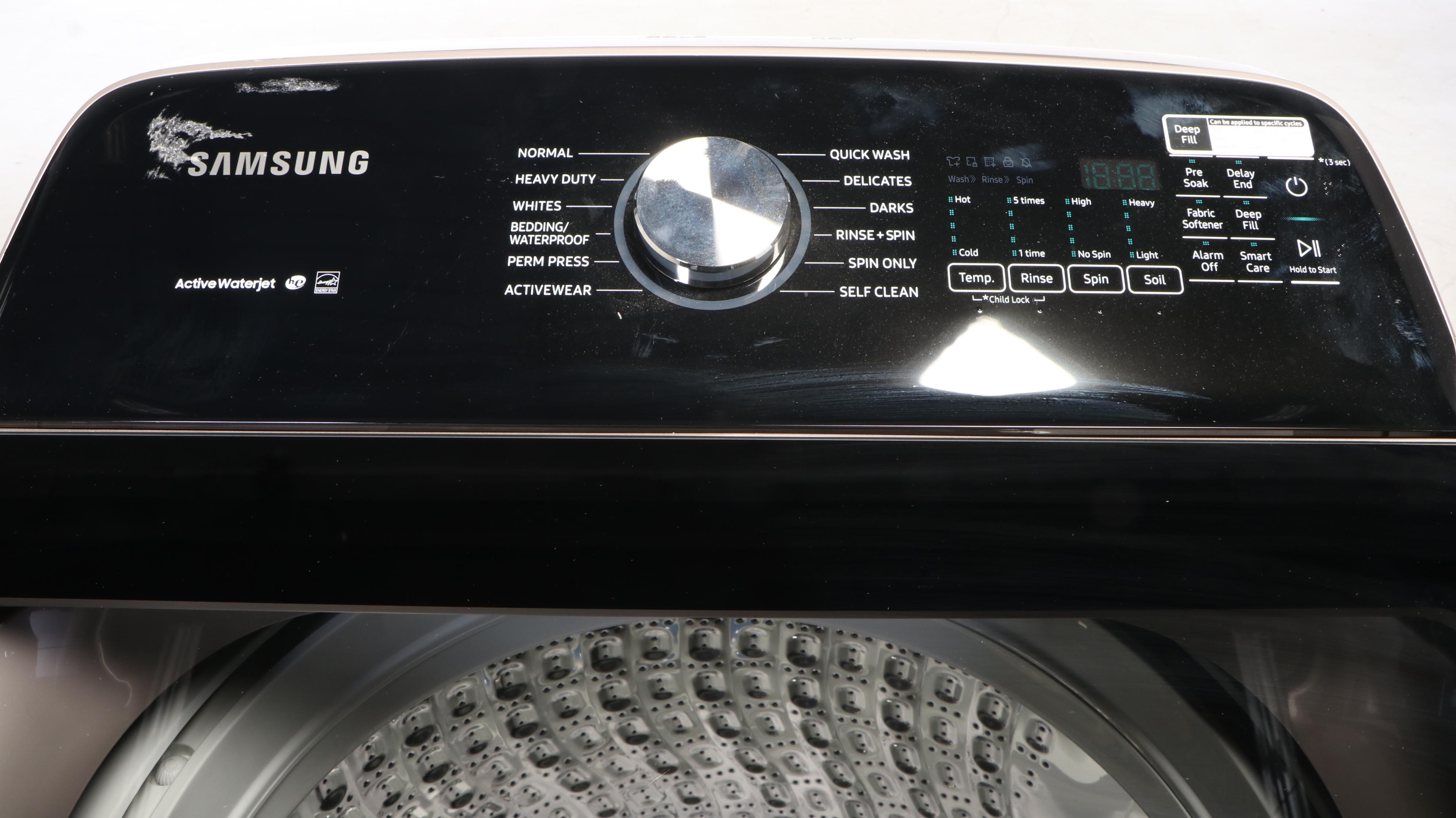 Samsung 5.0 Cu. Ft. Champagne Finish Top Load Electric Washer