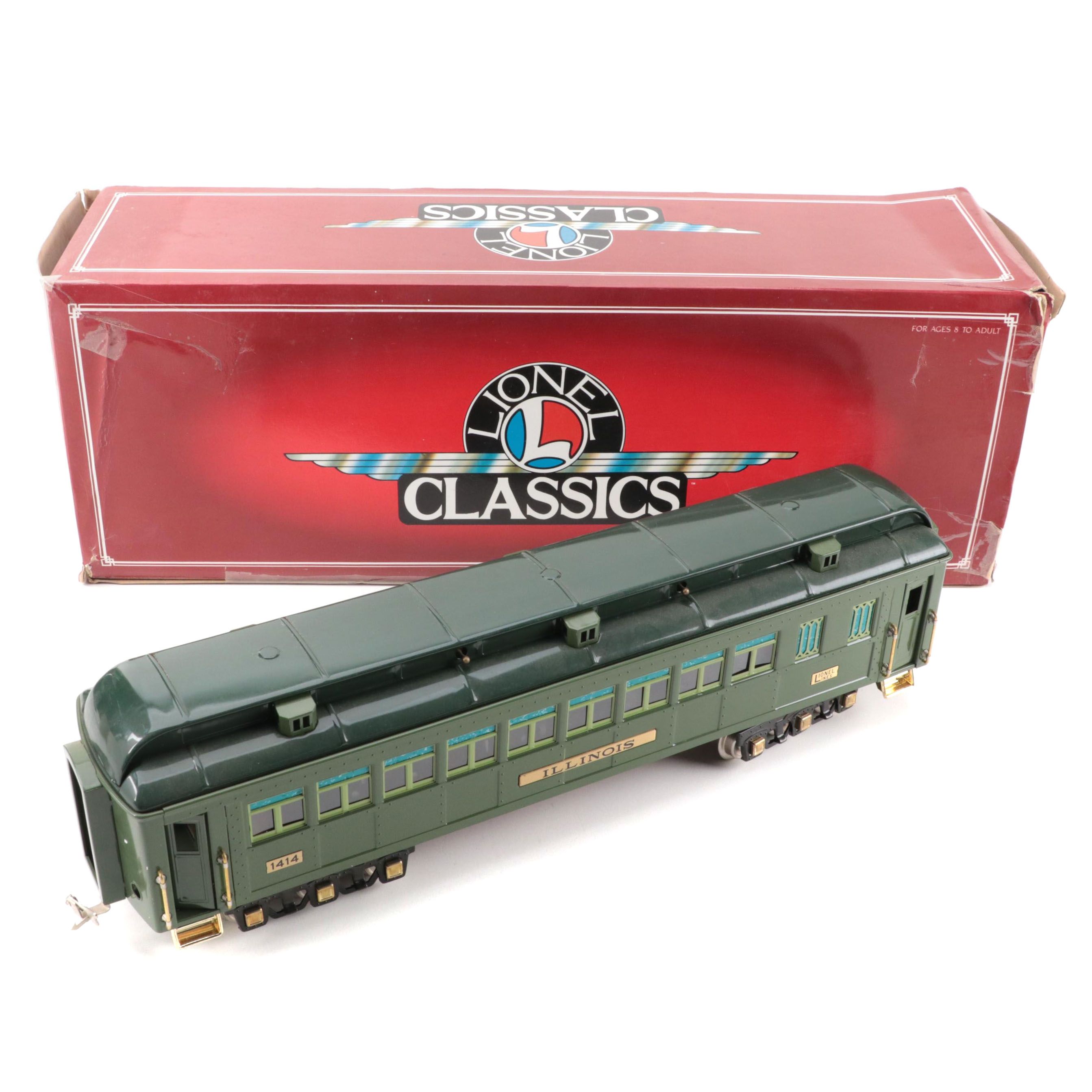 Lionel Classics Standard Gauge 6-13407 1414 Illinois Passenger Car Model Train