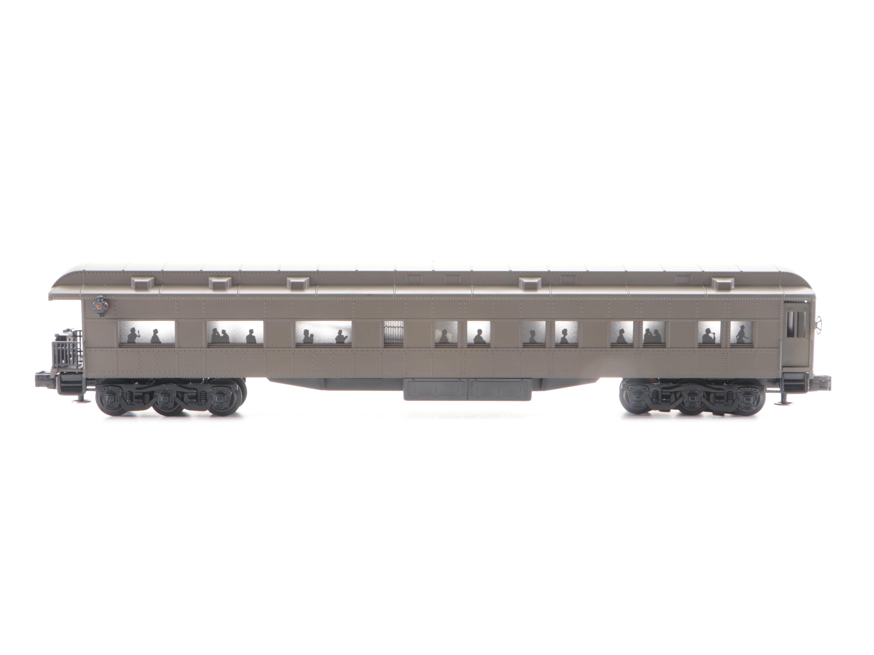 K-Line "The Heavyweights" O-Scale Passenger Train Cars, 1989