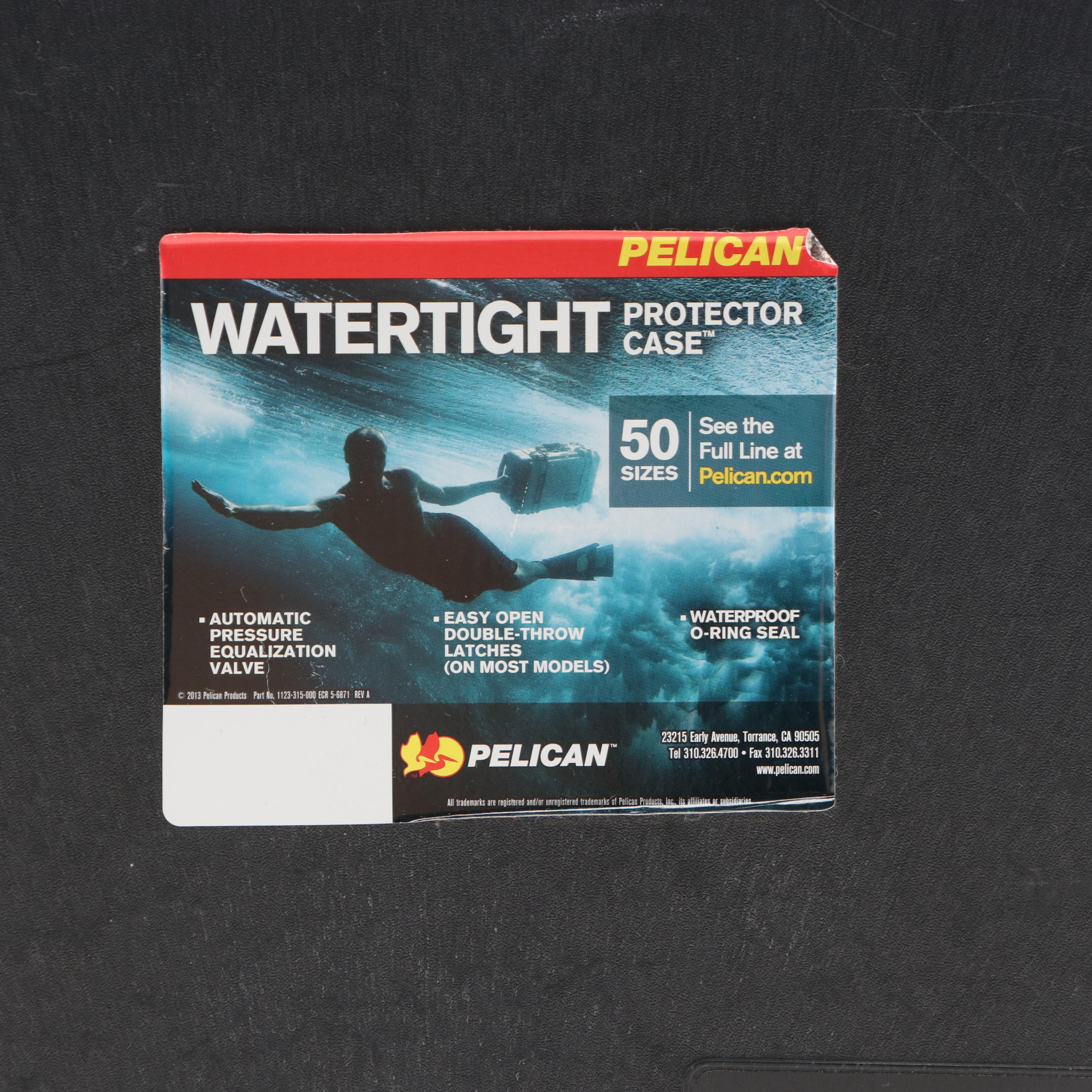 Pelican 1510 Watertight Protector Carry-On Case