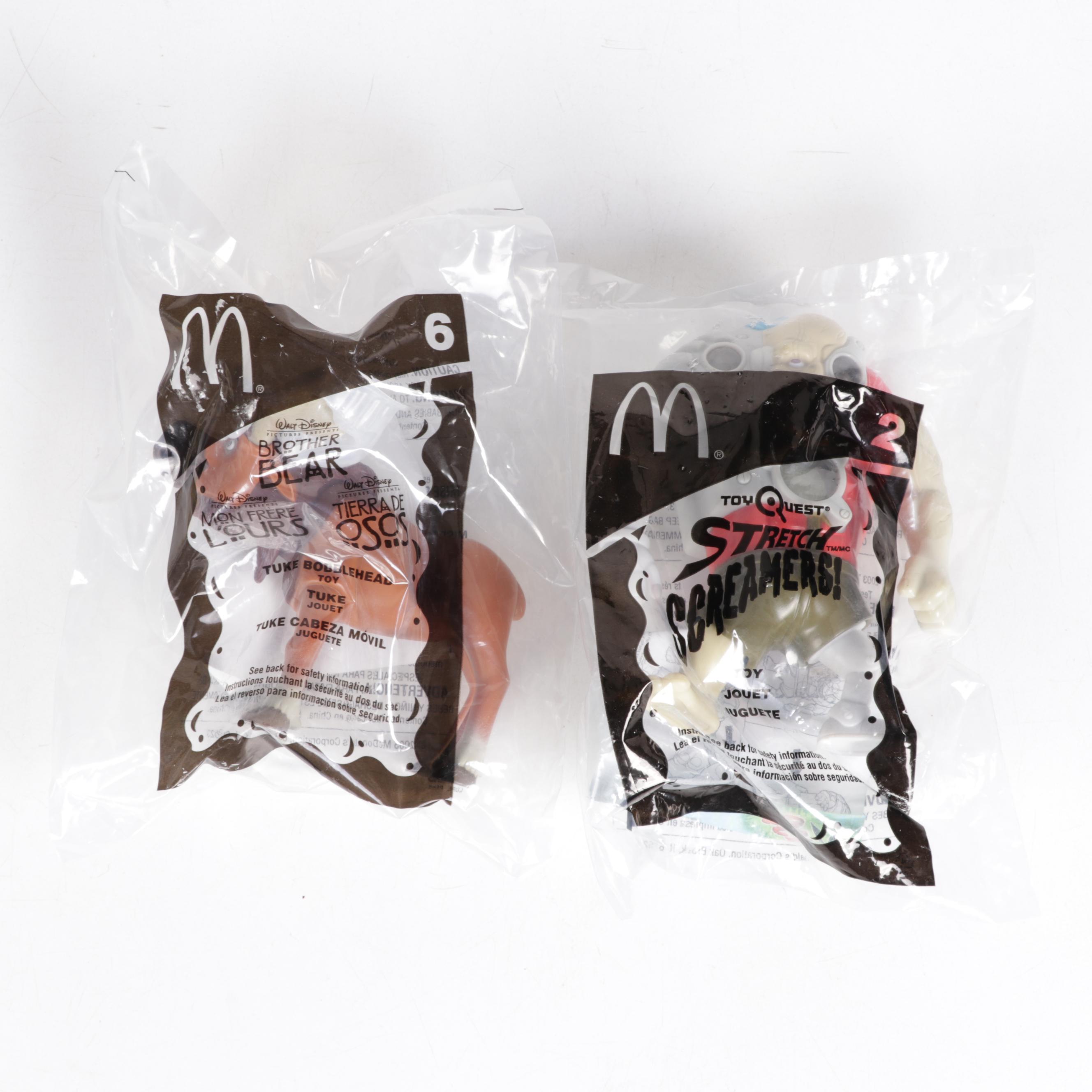 McDonald's Kids Meal Toys Including "Hot Wheels World Race" and More