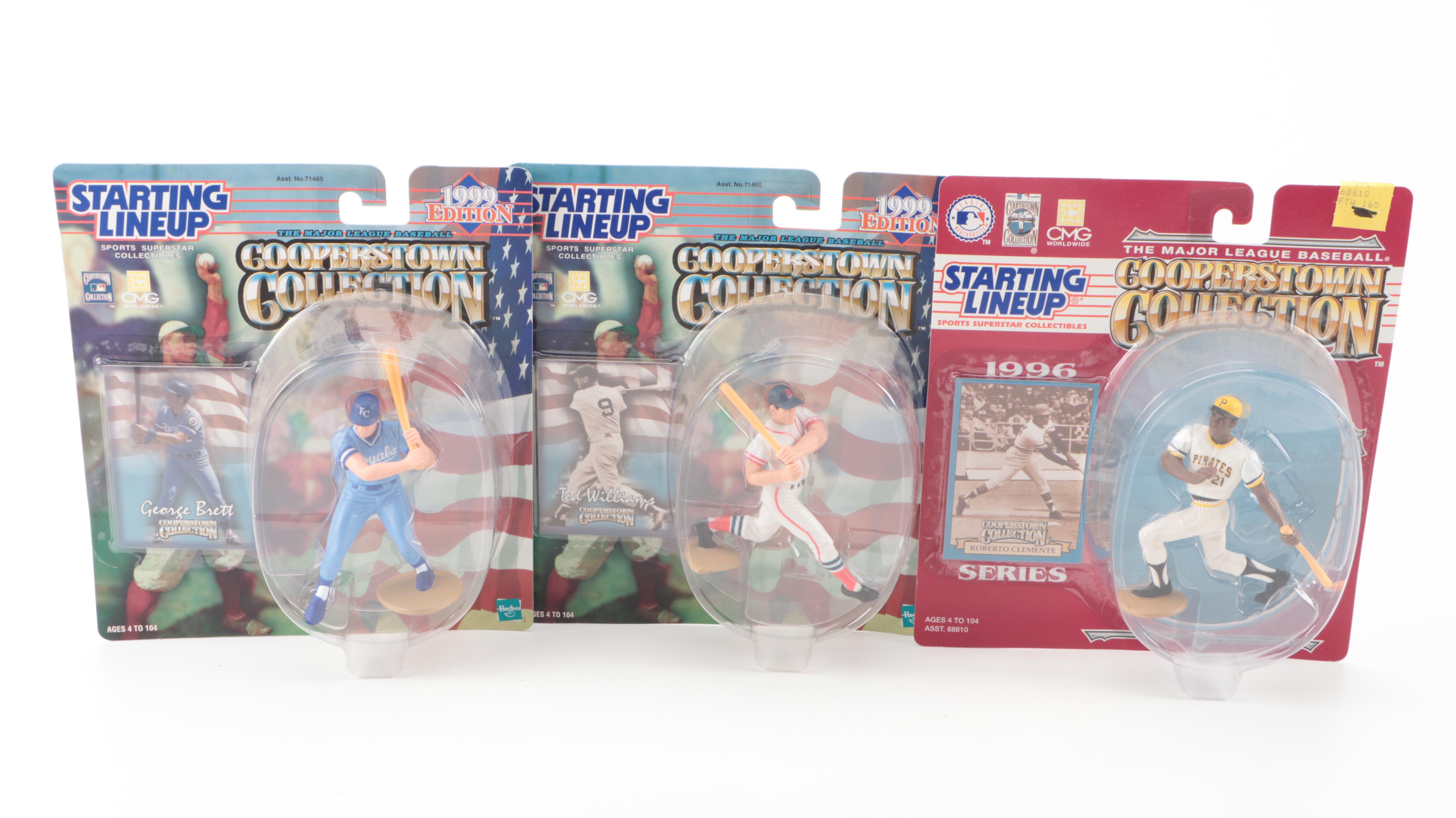 Kenner Starting Lineup Babe Ruth, Clemente, Ted Williams, More Baseball Figures