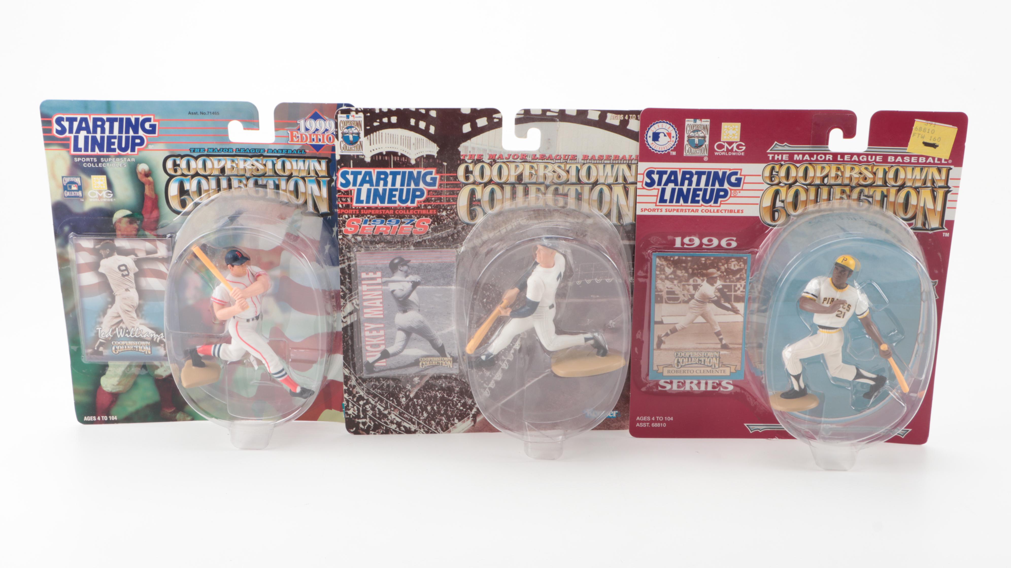 Kenner Starting Lineup Babe Ruth, Clemente, Ted Williams, More Baseball Figures