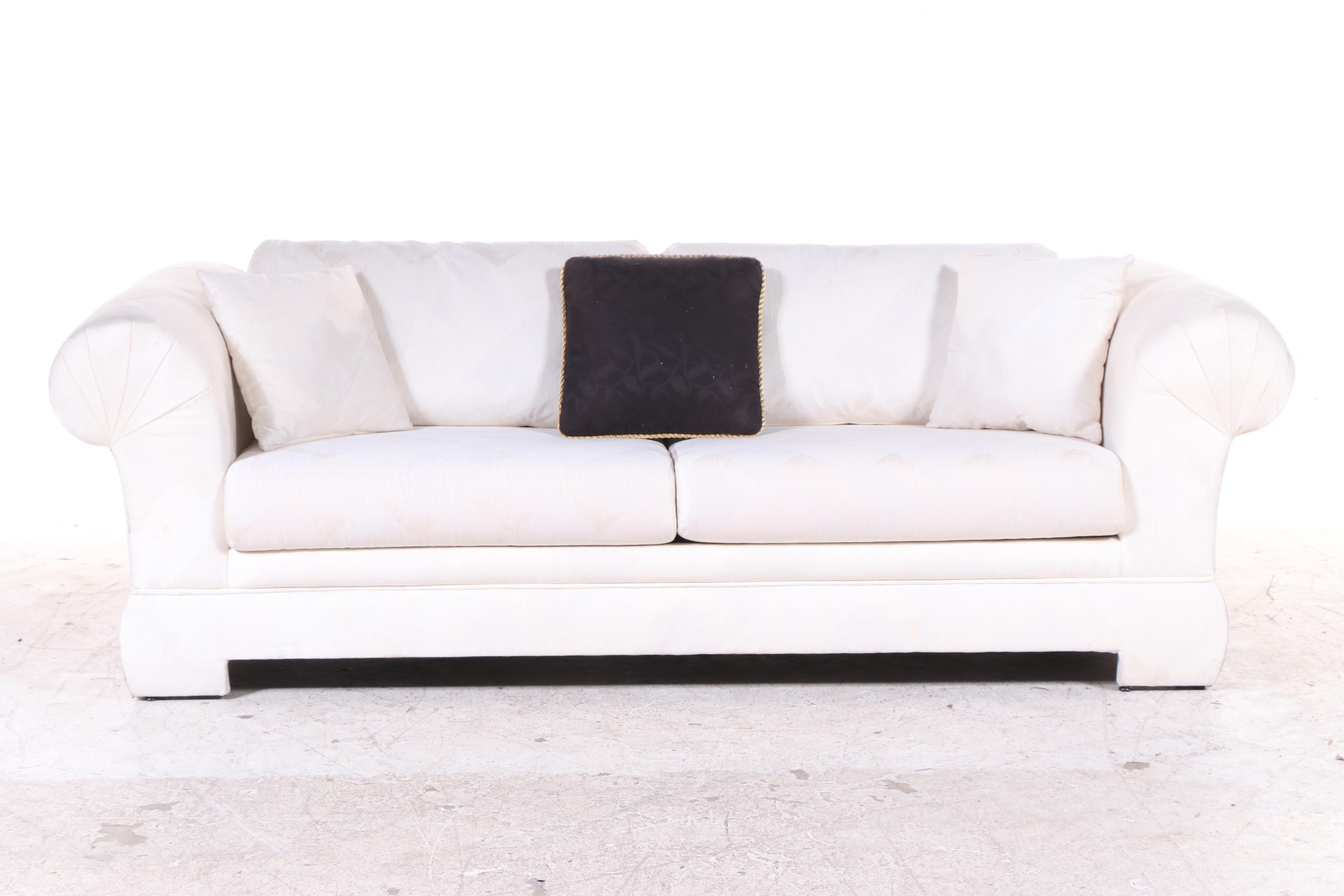 Bernhardt Furniture Custom-Upholstered Sofa, 1980s