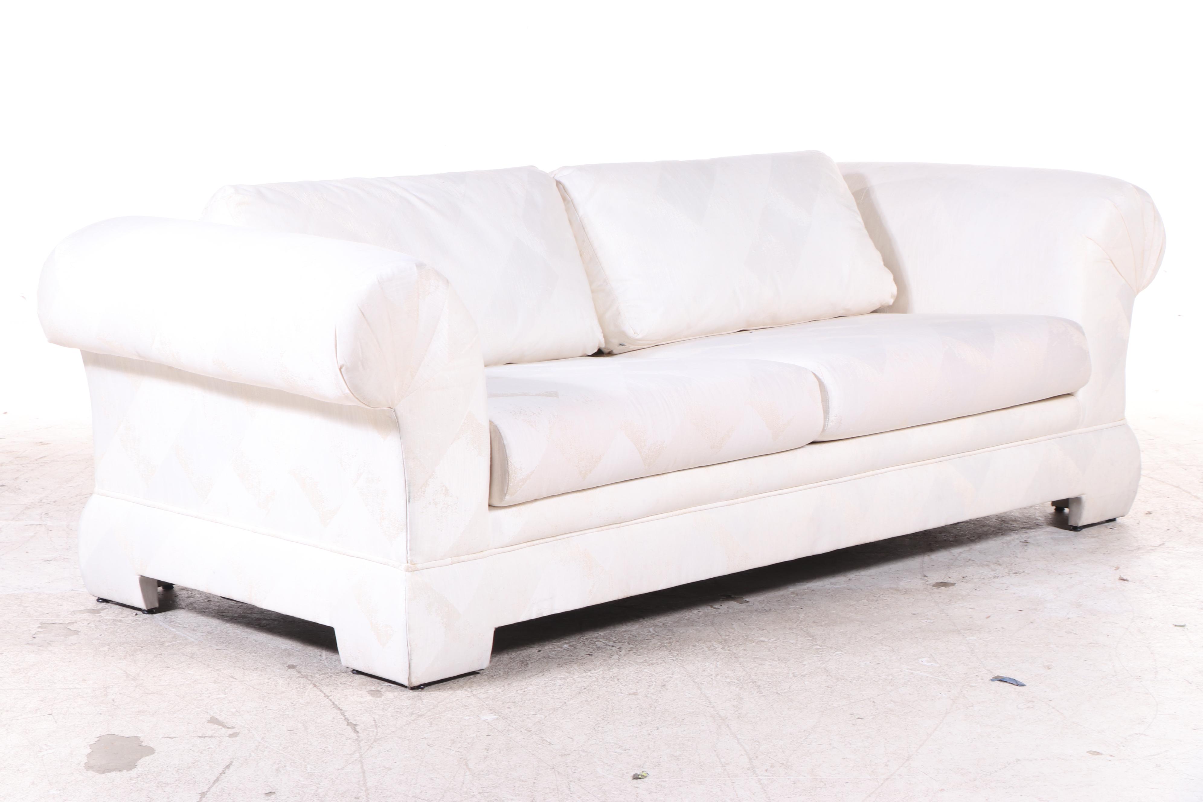 Bernhardt Furniture Custom-Upholstered Sofa, 1980s