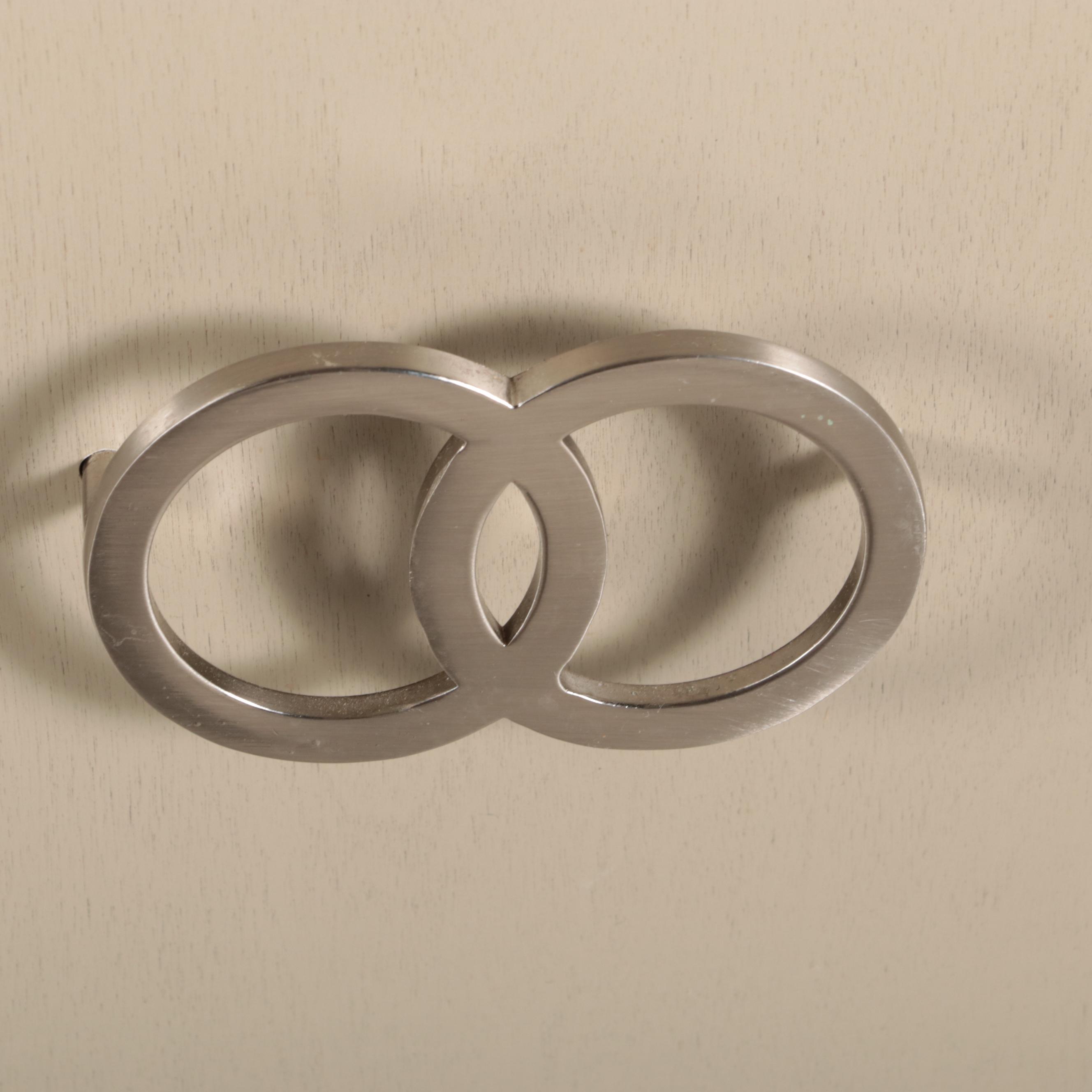 Vanguard Furniture "Forrester" Painted and Parcel-Ebonized Side Cabinet