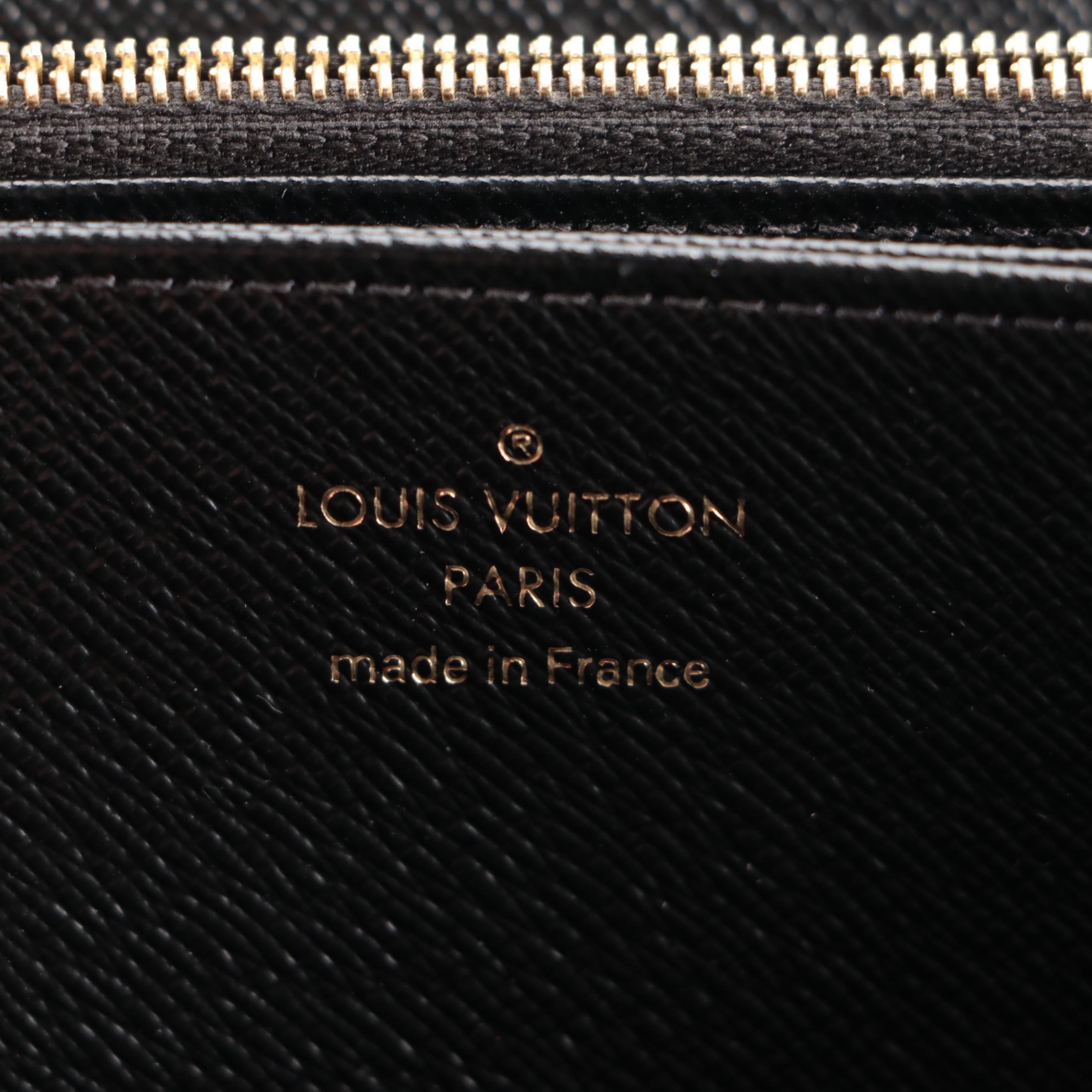 Louis Vuitton Zippy Wallet in Kabuki-Printed Monogram Canvas