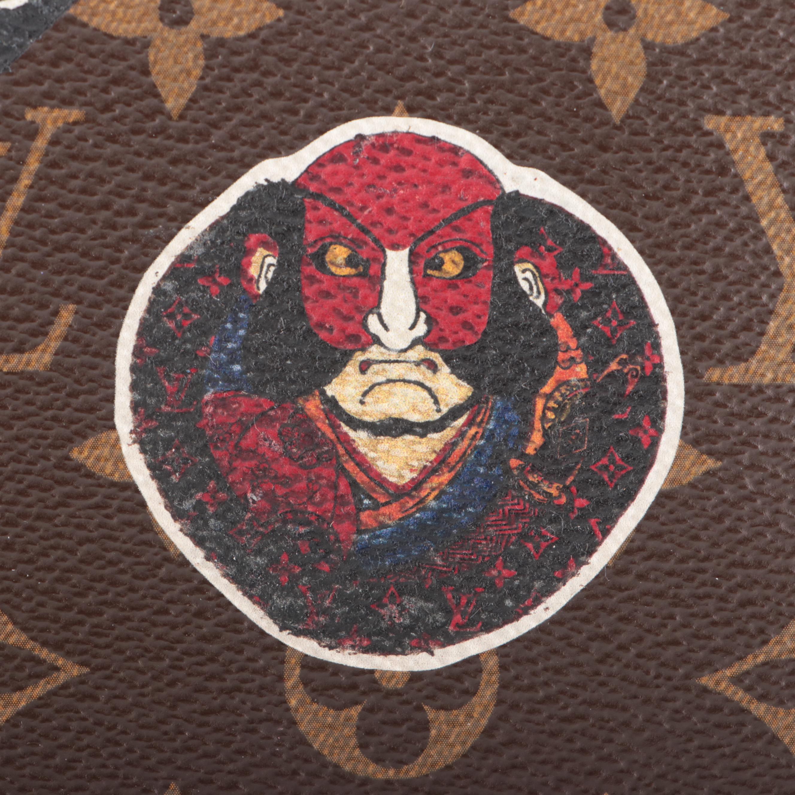 Louis Vuitton Zippy Wallet in Kabuki-Printed Monogram Canvas